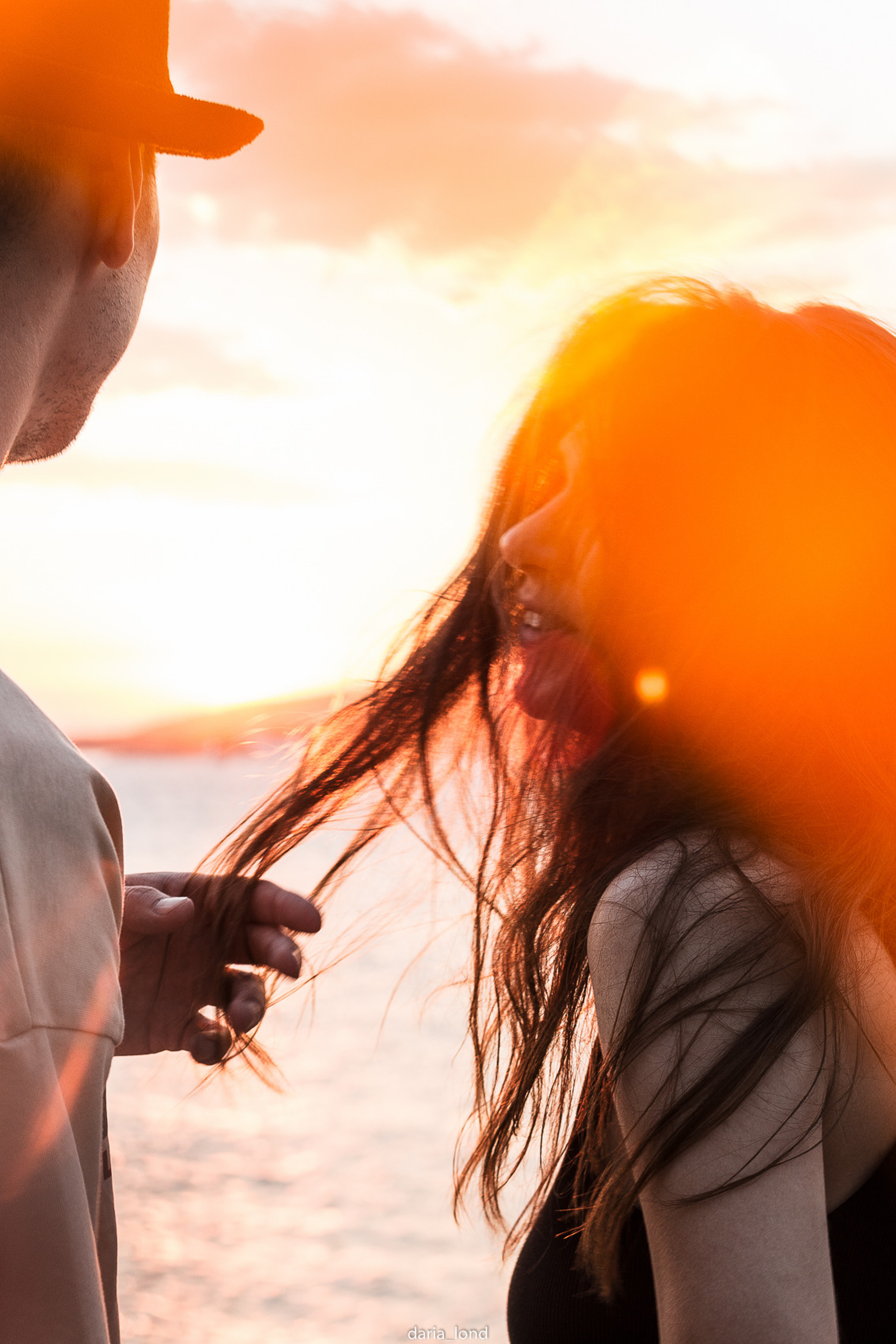 Маша и Костя / вечер у моря