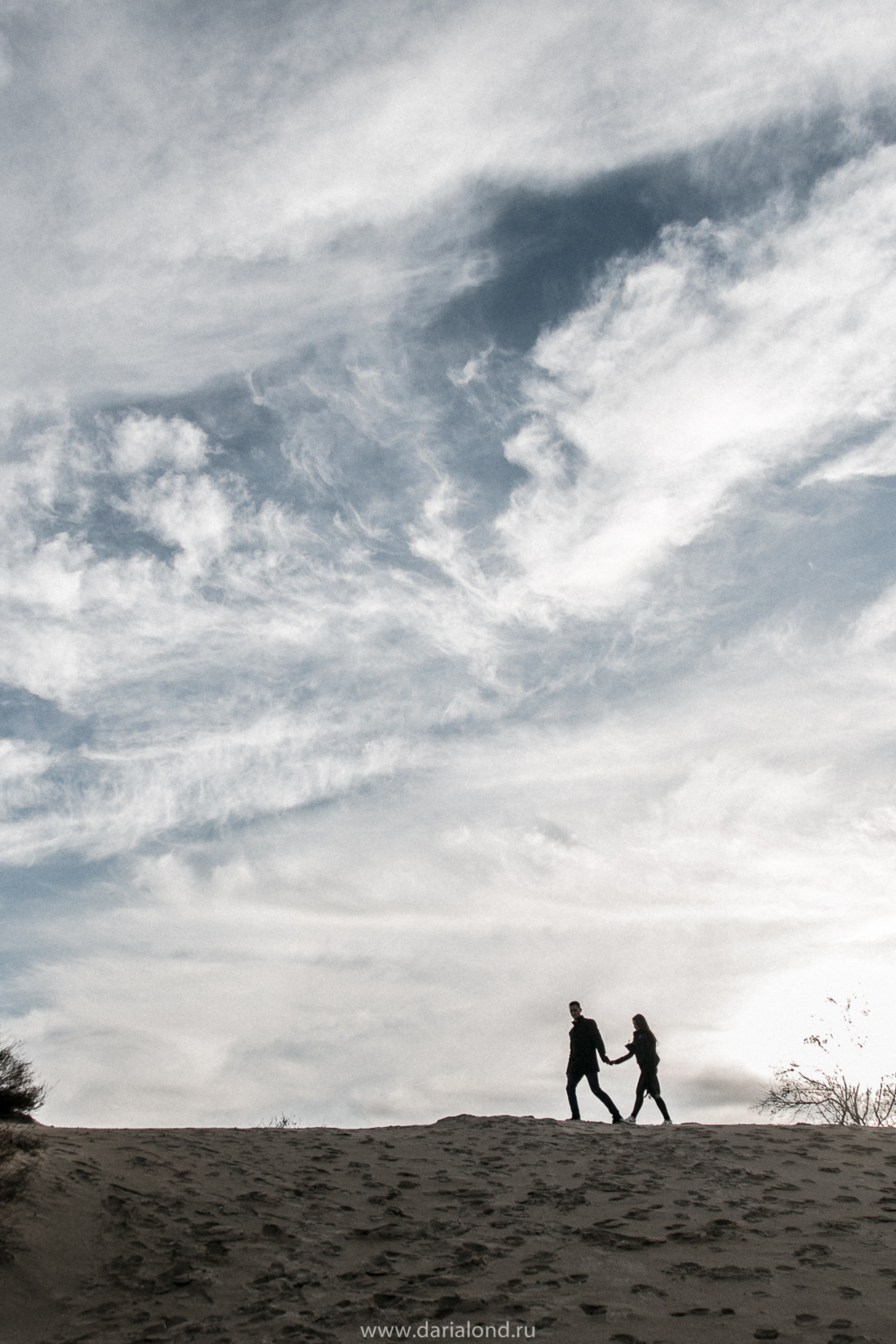 Дарья и Анатолий / песчаный пляж Анапы