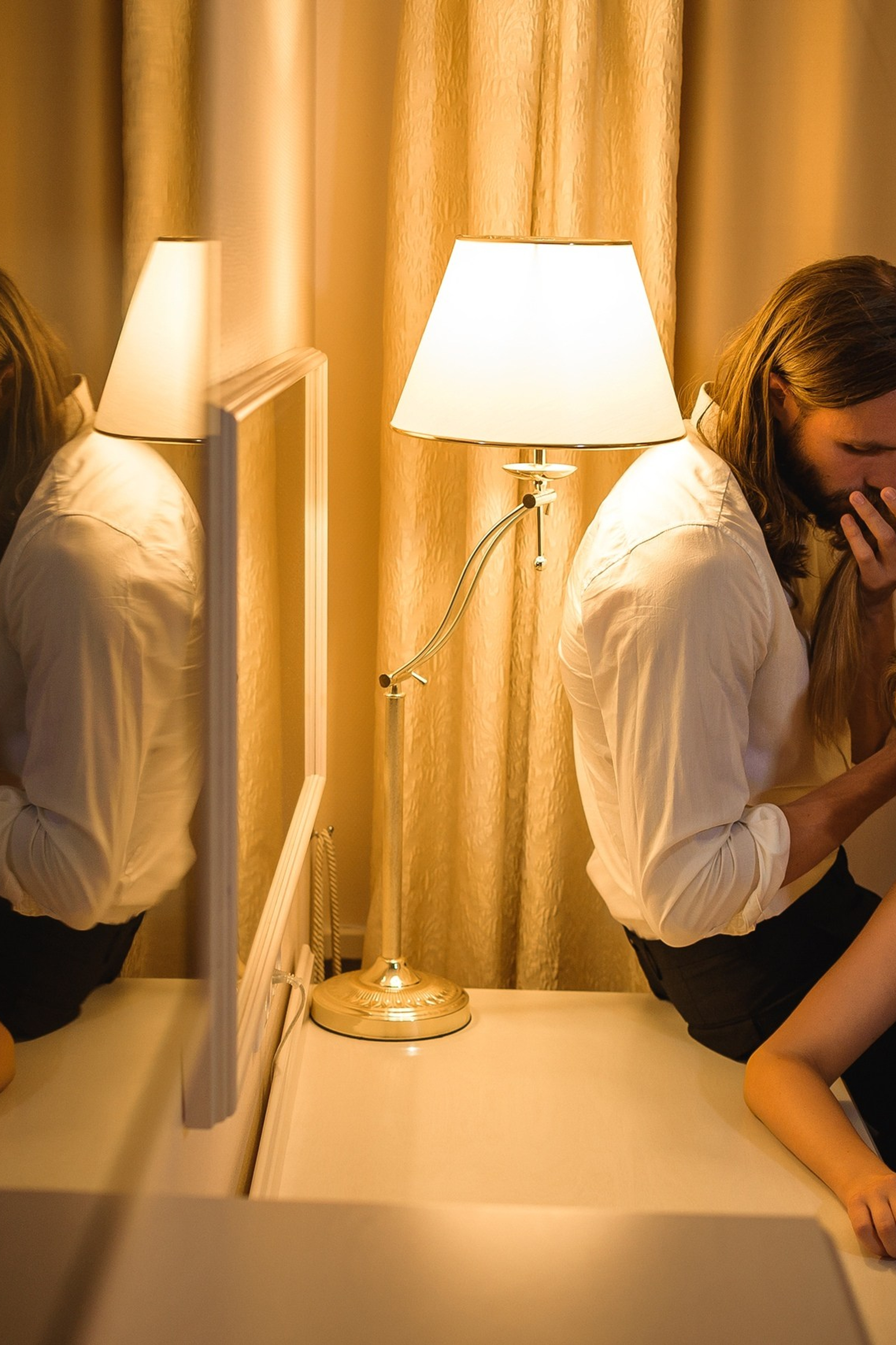 Love story in a hotel room