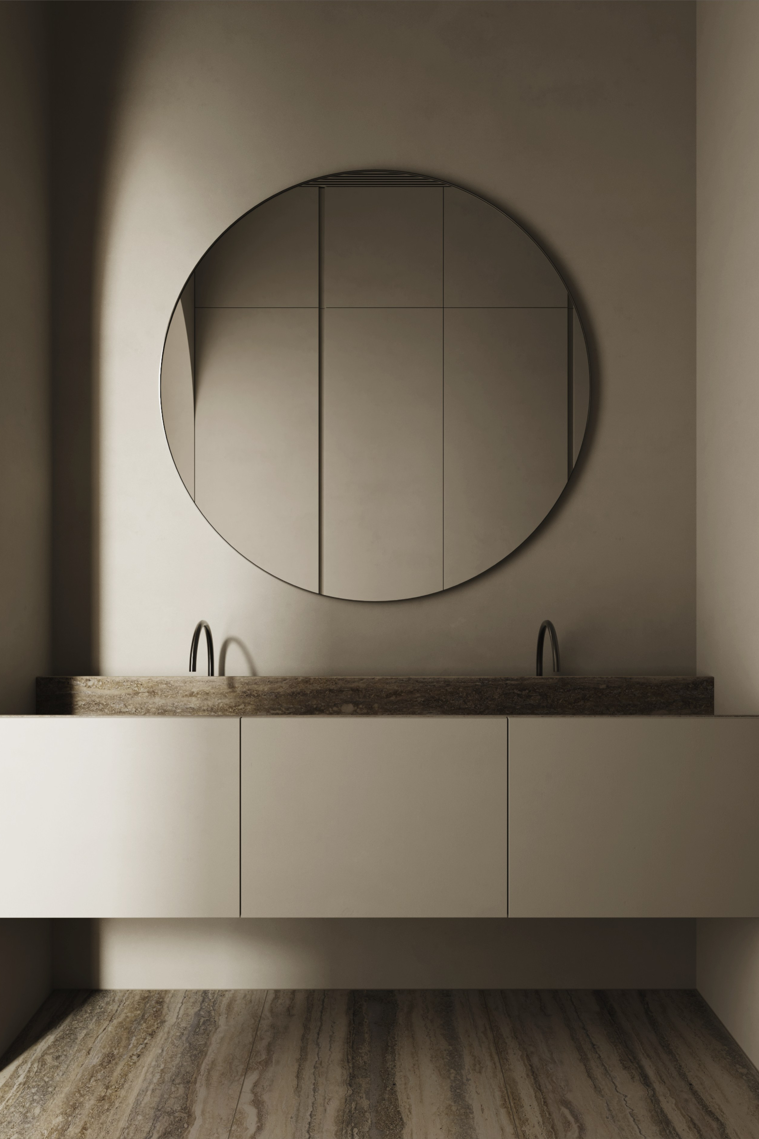bathroom by Selzer Design Studio
