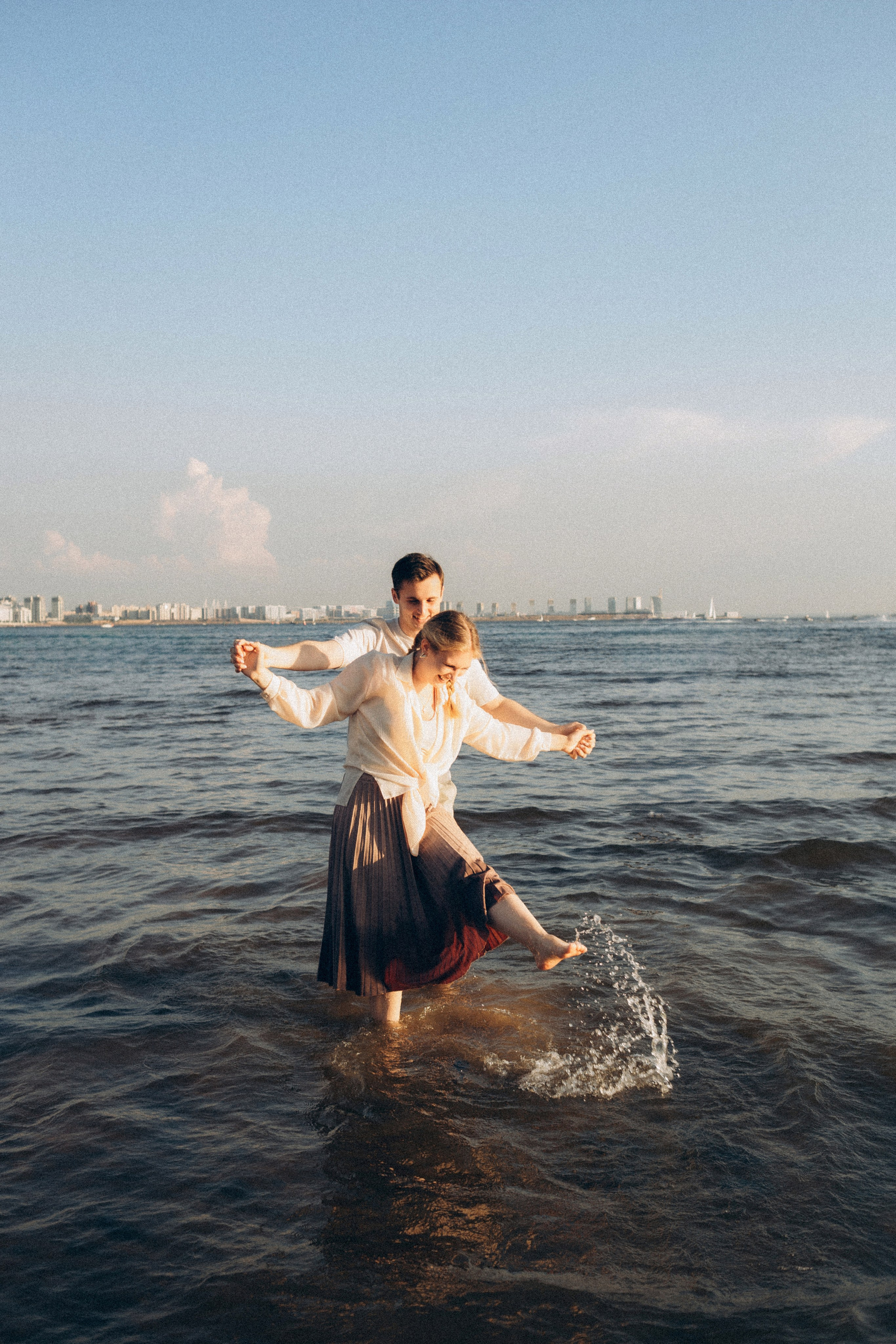 Сева и Ангелина. Love story на заливе. Женский и семейный фотограф в Санкт-Петербурге Екатерина Симонова