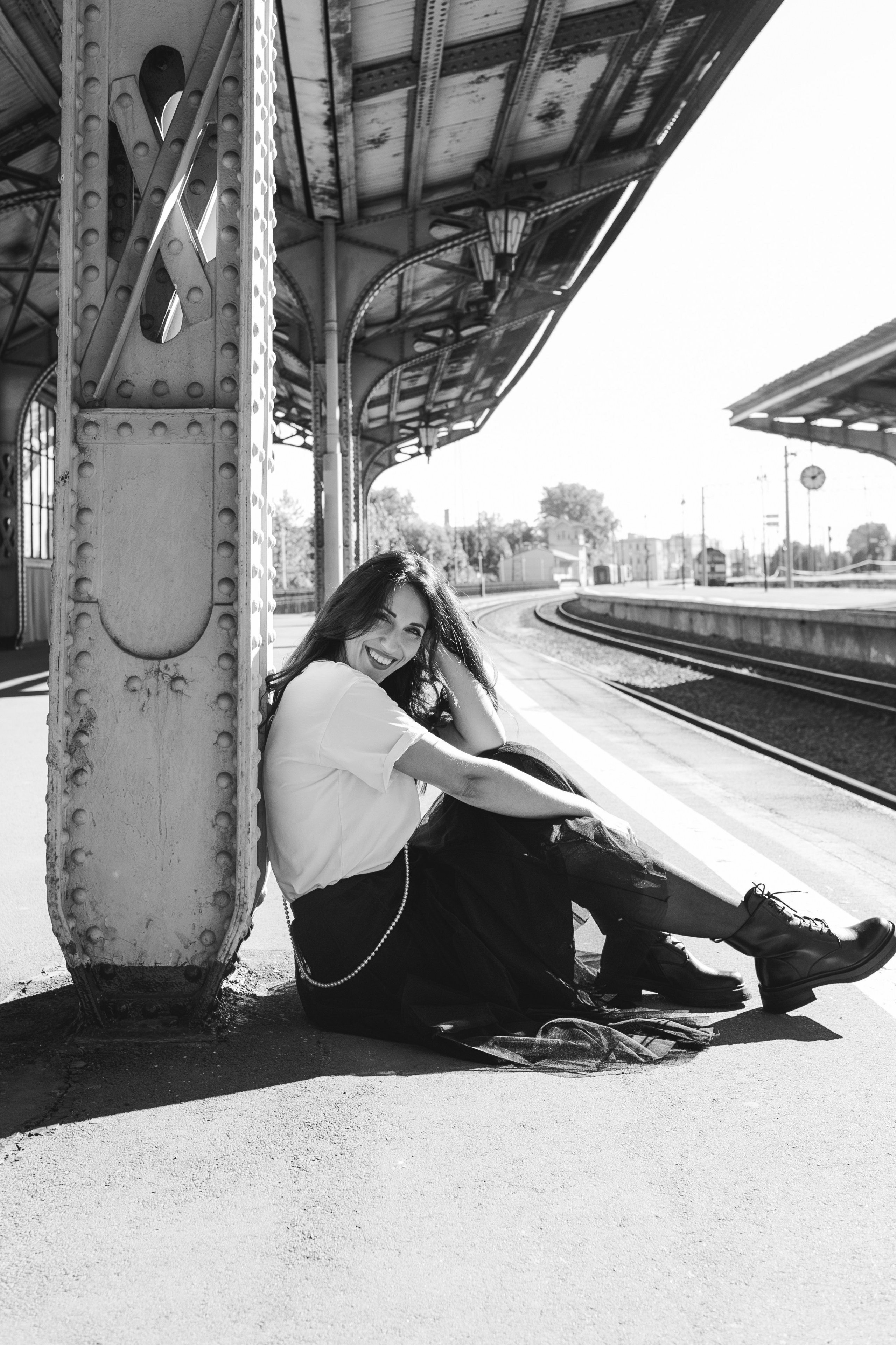 Мария. Витебский вокзал. Женский и семейный фотограф в Санкт-Петербурге Екатерина Симонова