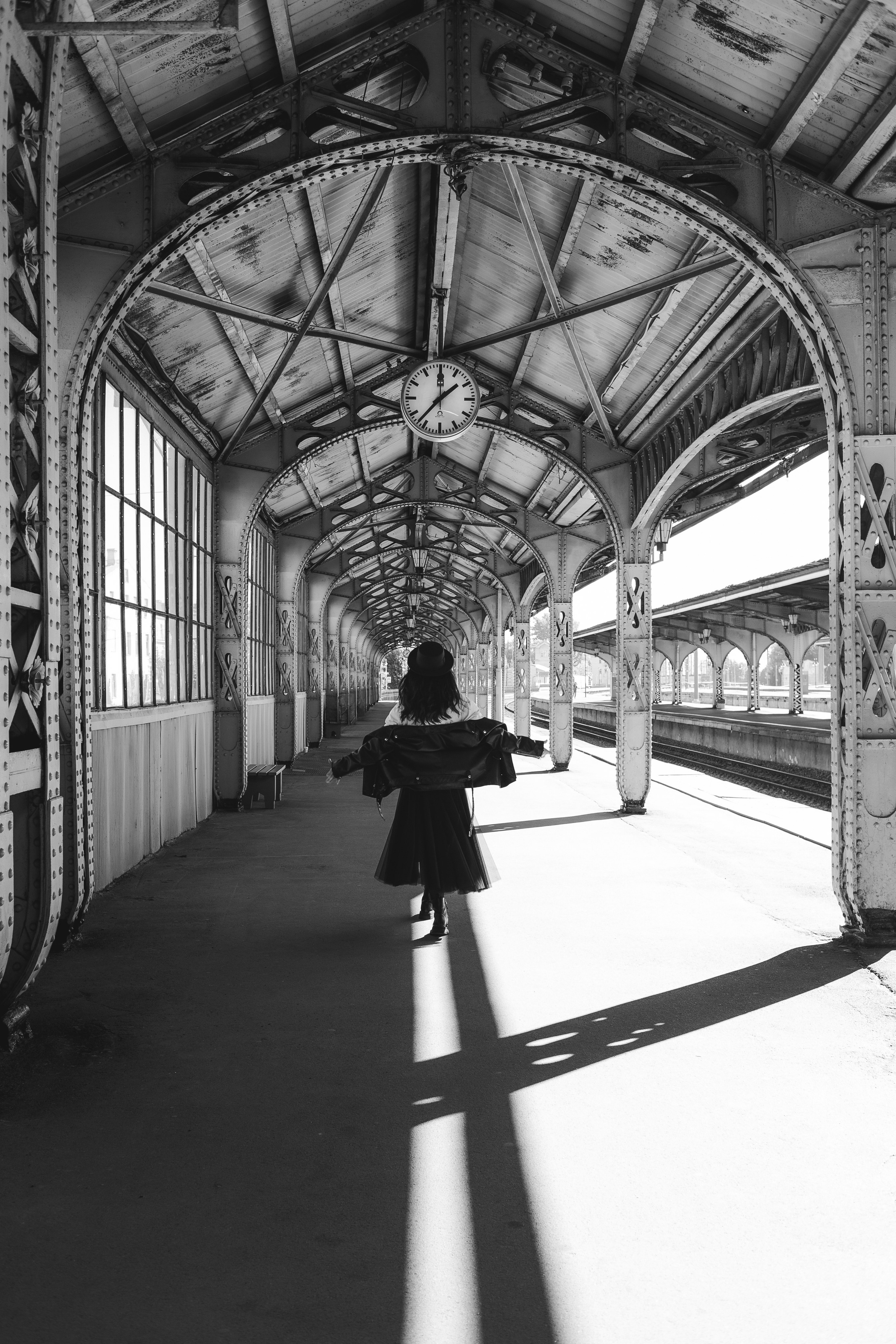 Мария. Витебский вокзал. Женский и семейный фотограф в Санкт-Петербурге Екатерина Симонова