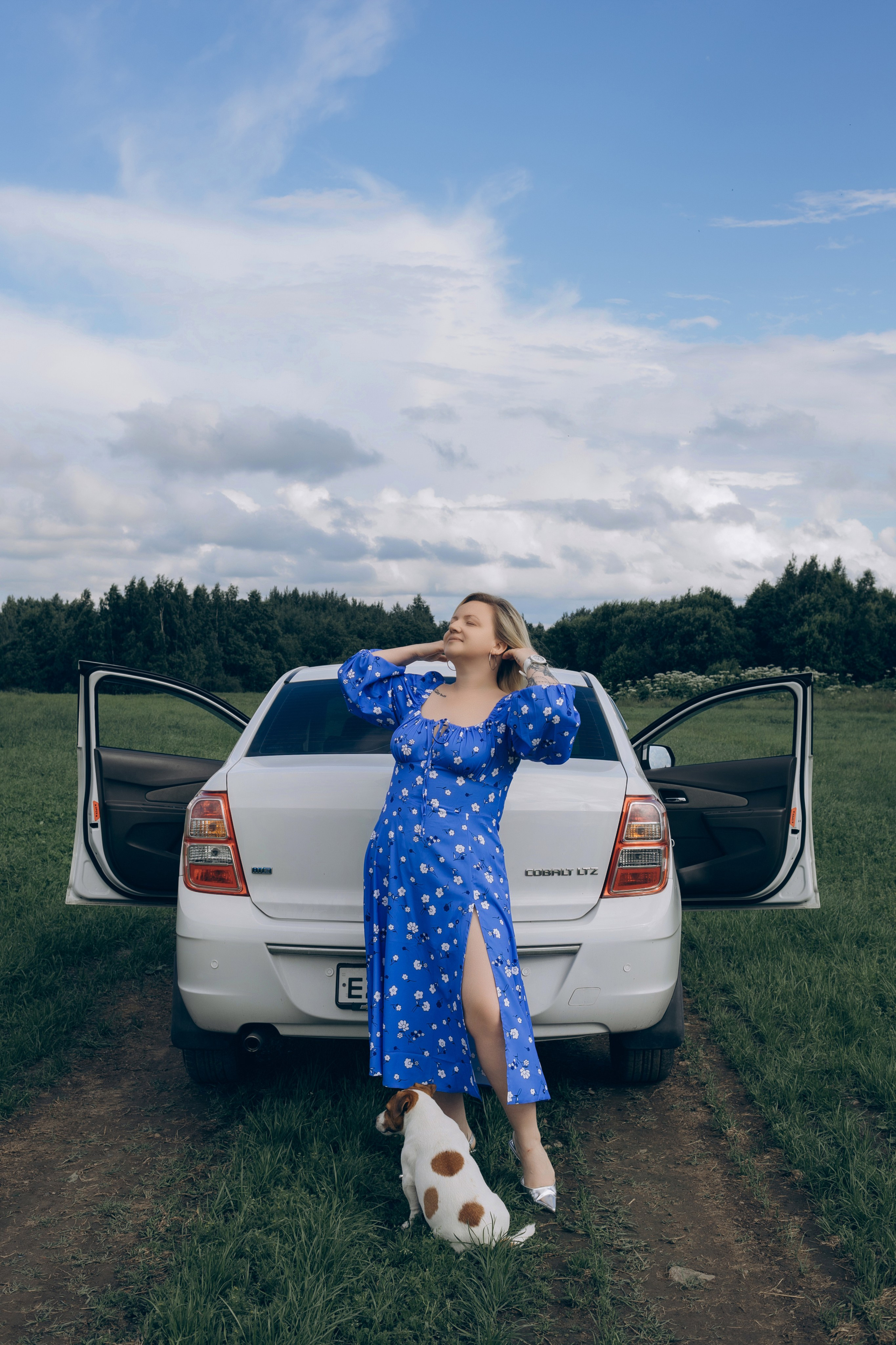 Светлана. В поле. Женский и семейный фотограф в Санкт-Петербурге Екатерина Симонова