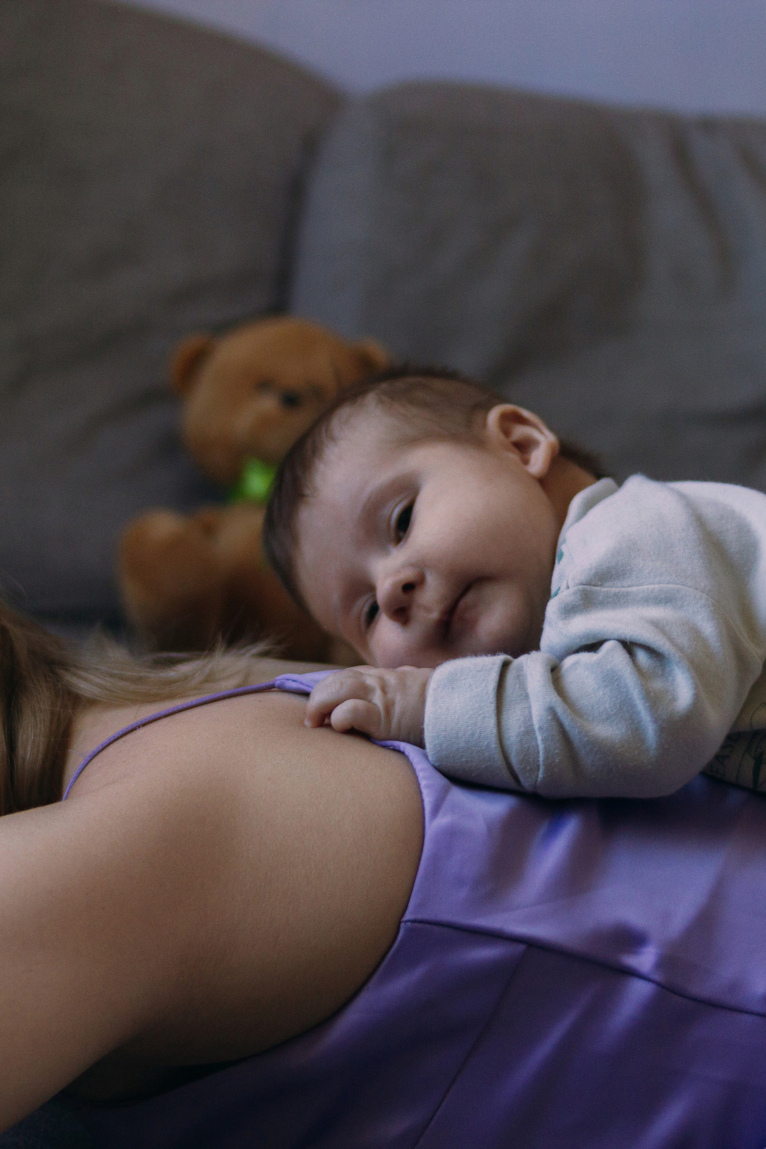Домашняя съемка с малышом. Женский и семейный фотограф в Санкт-Петербурге Екатерина Симонова