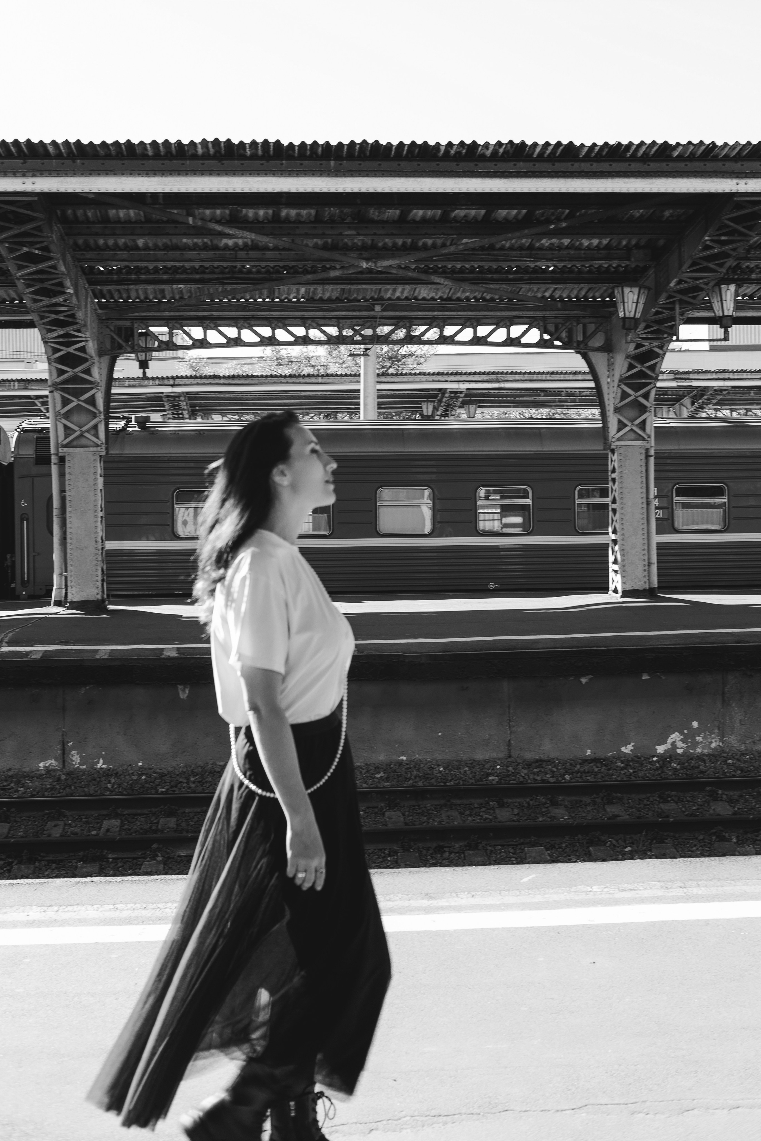 Мария. Витебский вокзал. Женский и семейный фотограф в Санкт-Петербурге Екатерина Симонова