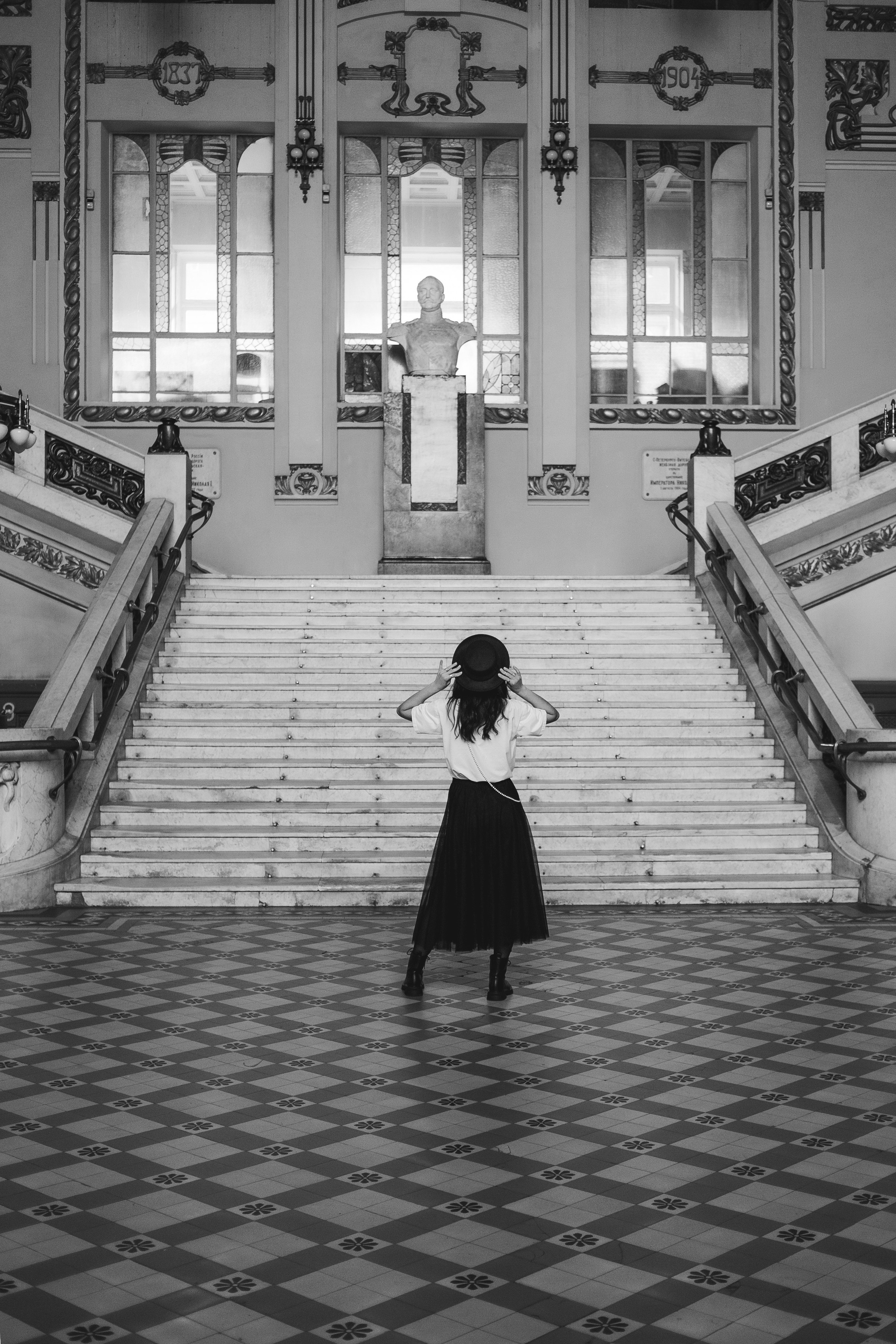 Мария. Витебский вокзал. Женский и семейный фотограф в Санкт-Петербурге Екатерина Симонова