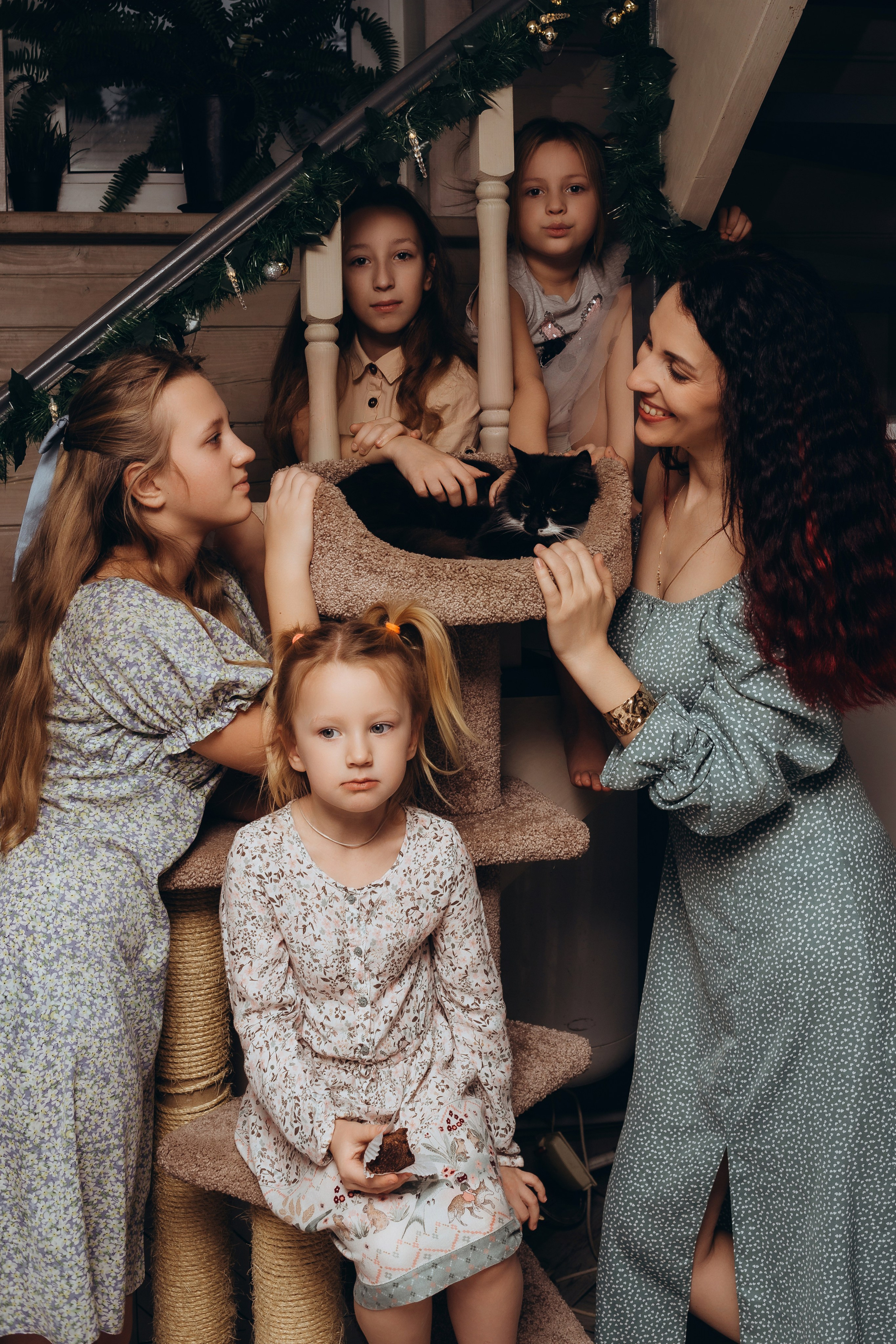 Новогодняя домашняя история. Женский и семейный фотограф в Санкт-Петербурге Екатерина Симонова
