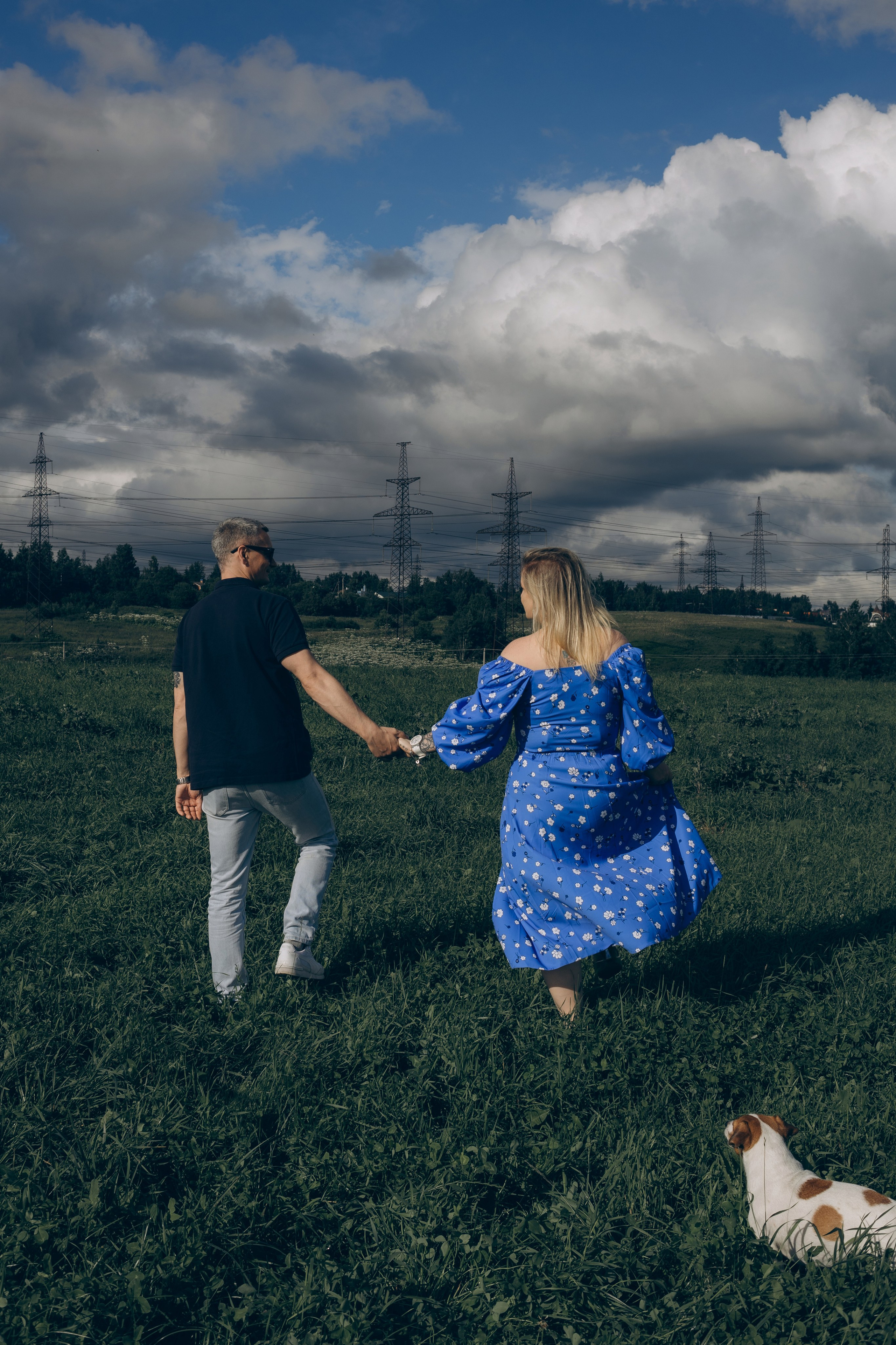 Светлана. В поле. Женский и семейный фотограф в Санкт-Петербурге Екатерина Симонова