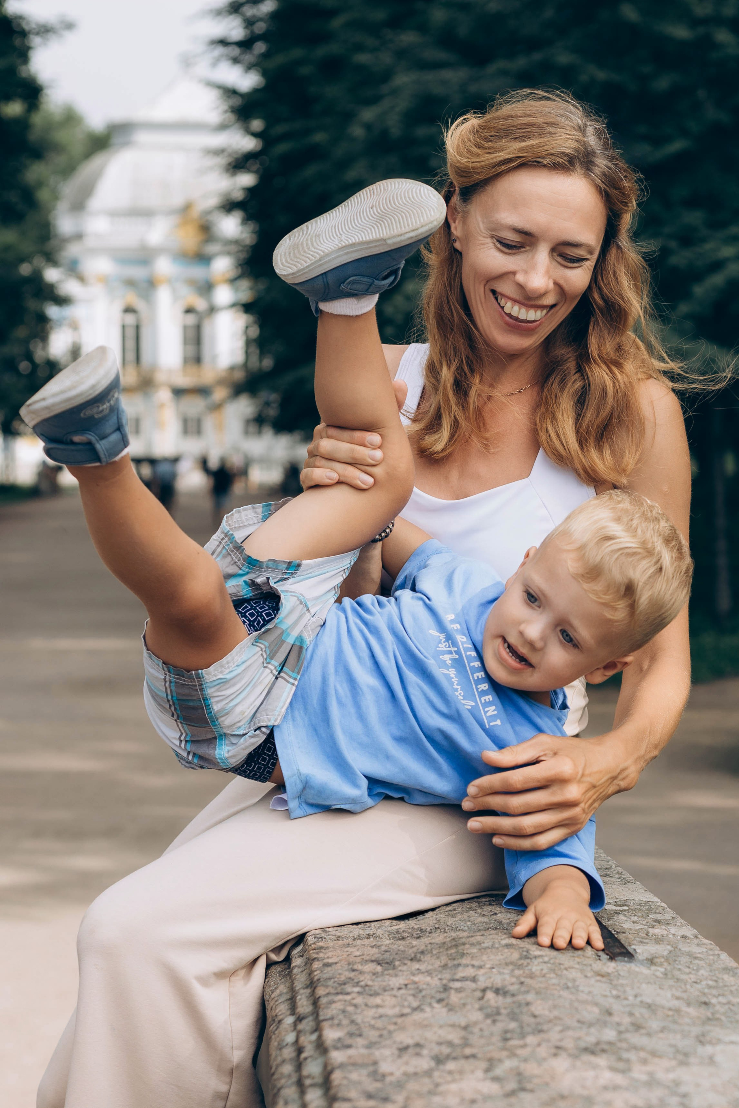 Злата и Коля. В Пушкине. Женский и семейный фотограф в Санкт-Петербурге Екатерина Симонова