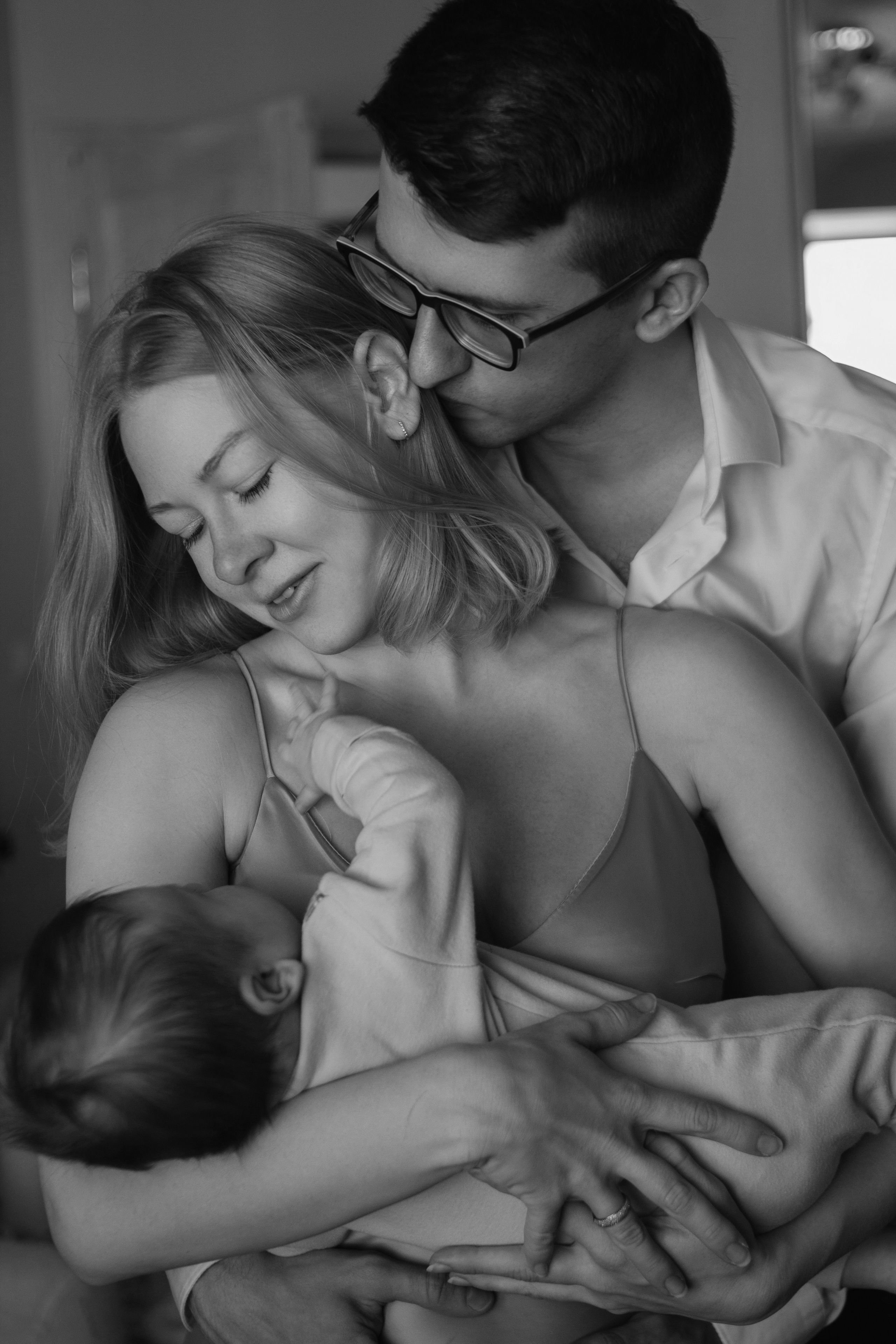 Домашняя съемка с малышом. Женский и семейный фотограф в Санкт-Петербурге Екатерина Симонова