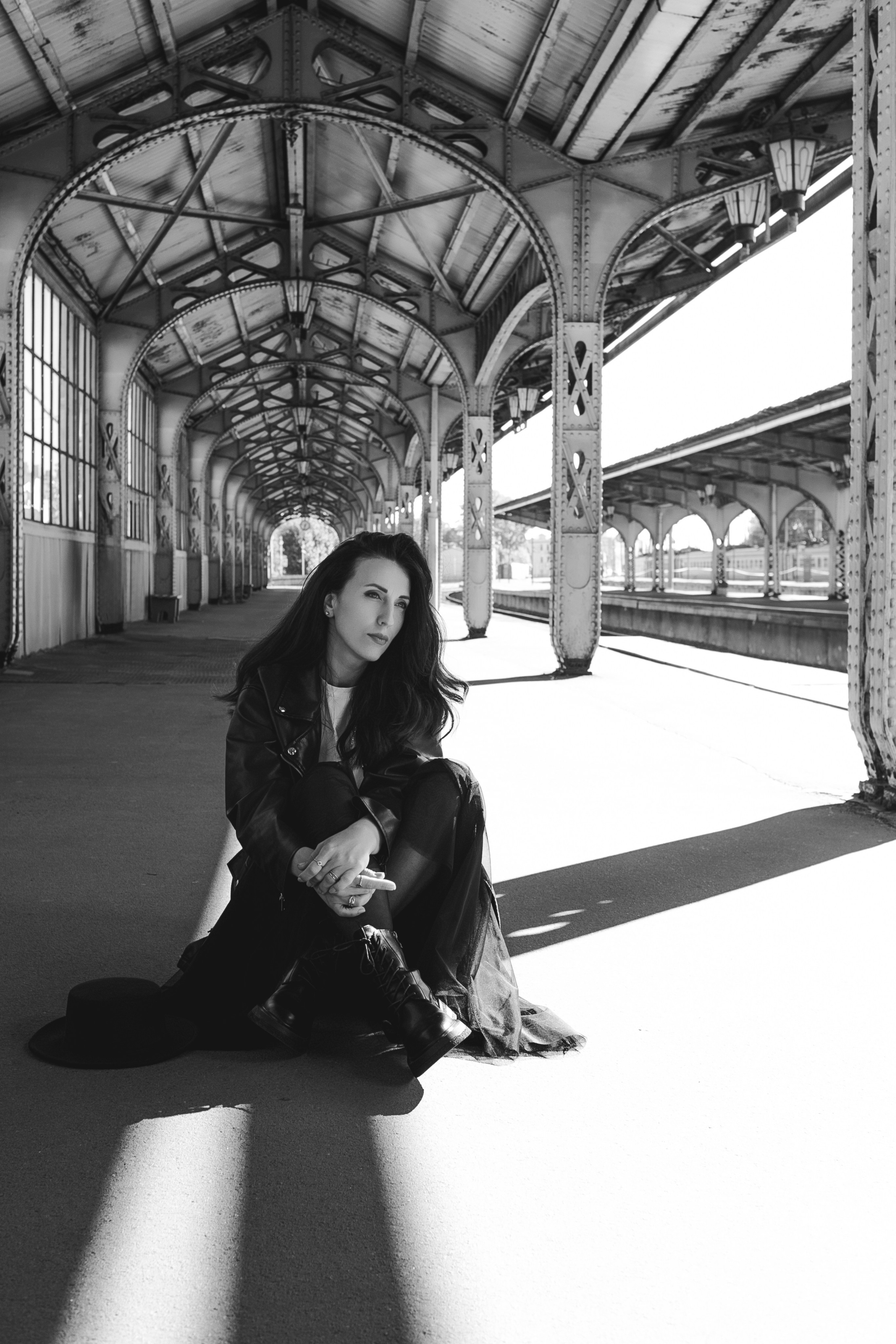 Мария. Витебский вокзал. Женский и семейный фотограф в Санкт-Петербурге Екатерина Симонова