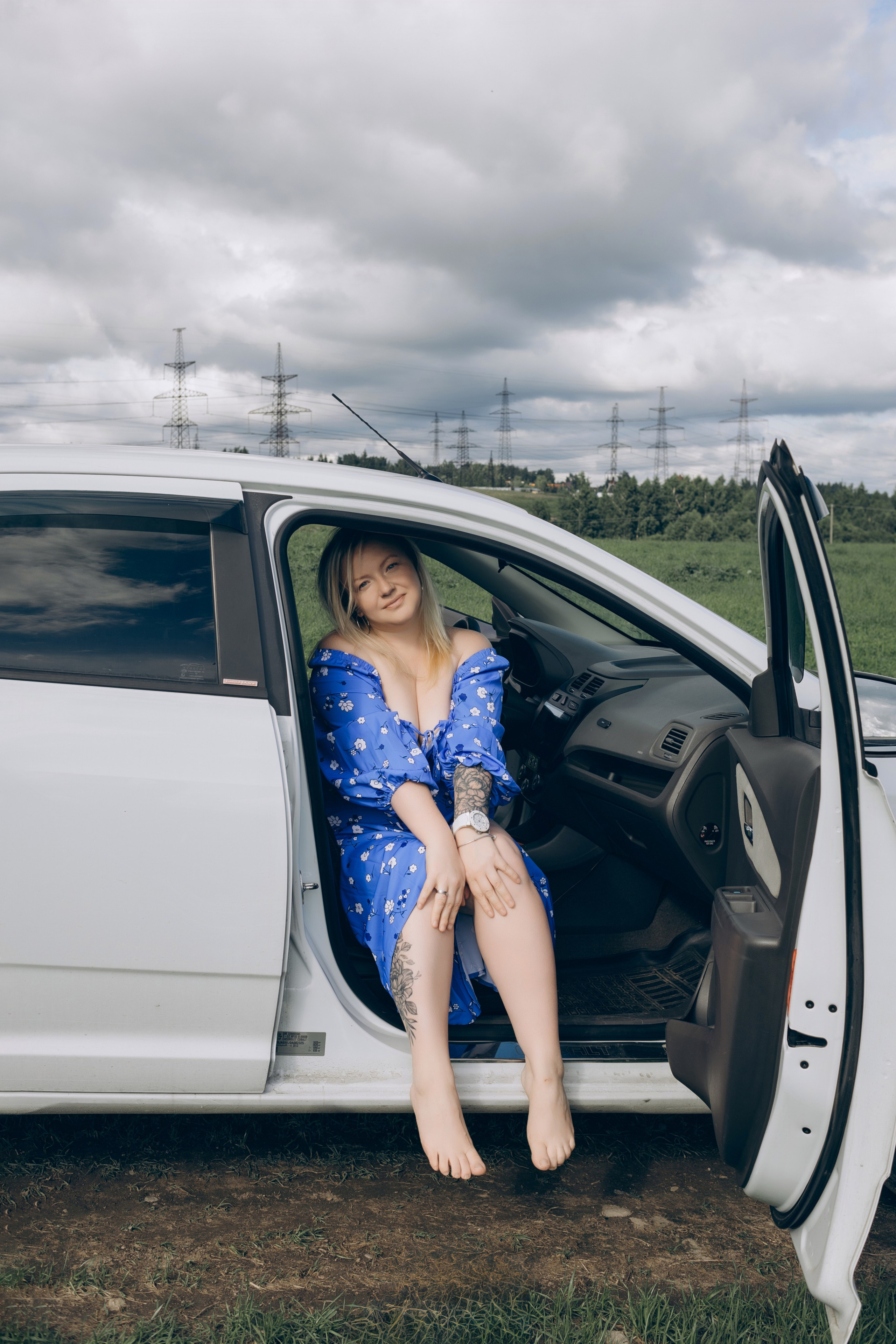 Светлана. В поле. Женский и семейный фотограф в Санкт-Петербурге Екатерина Симонова