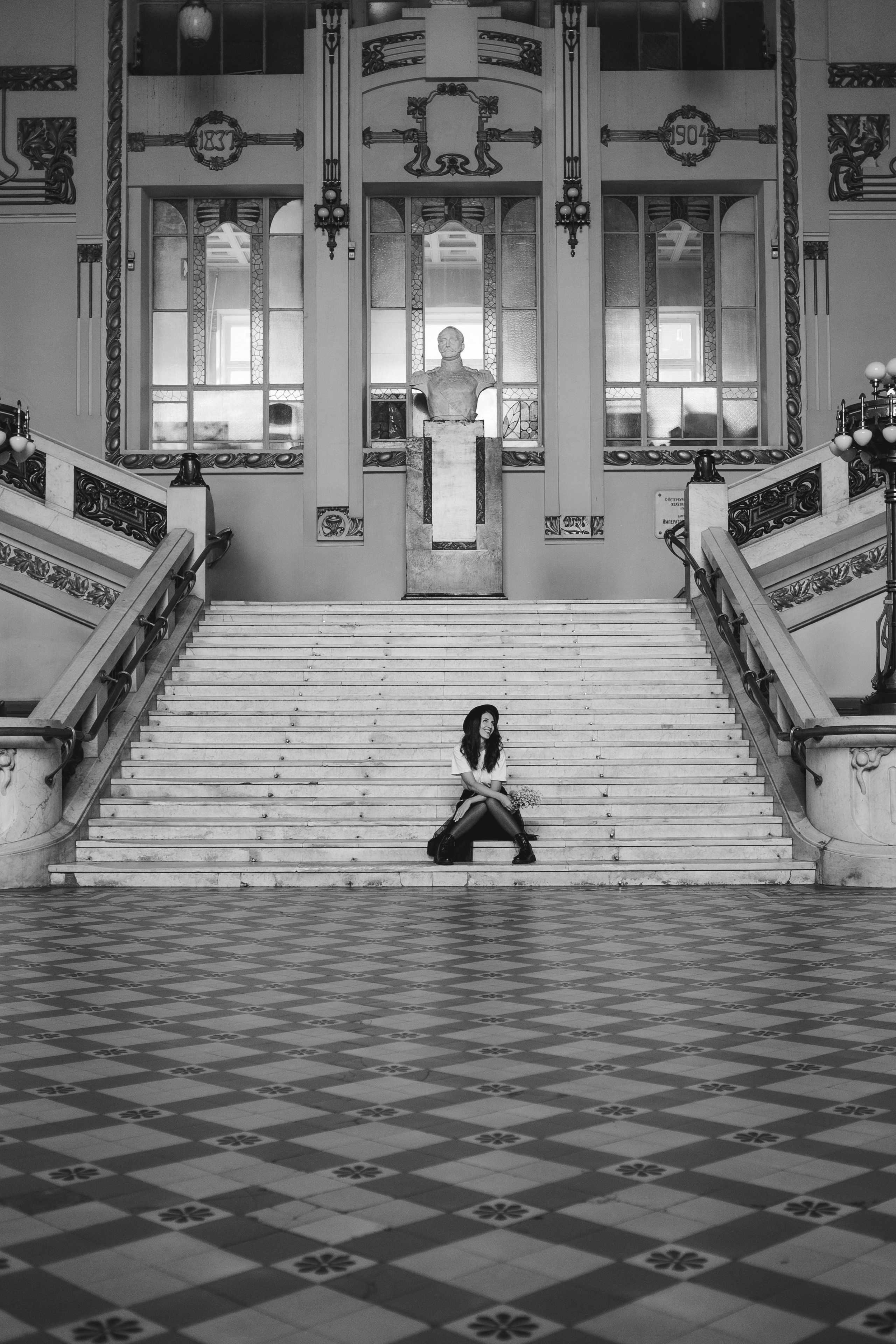 Мария. Витебский вокзал. Женский и семейный фотограф в Санкт-Петербурге Екатерина Симонова