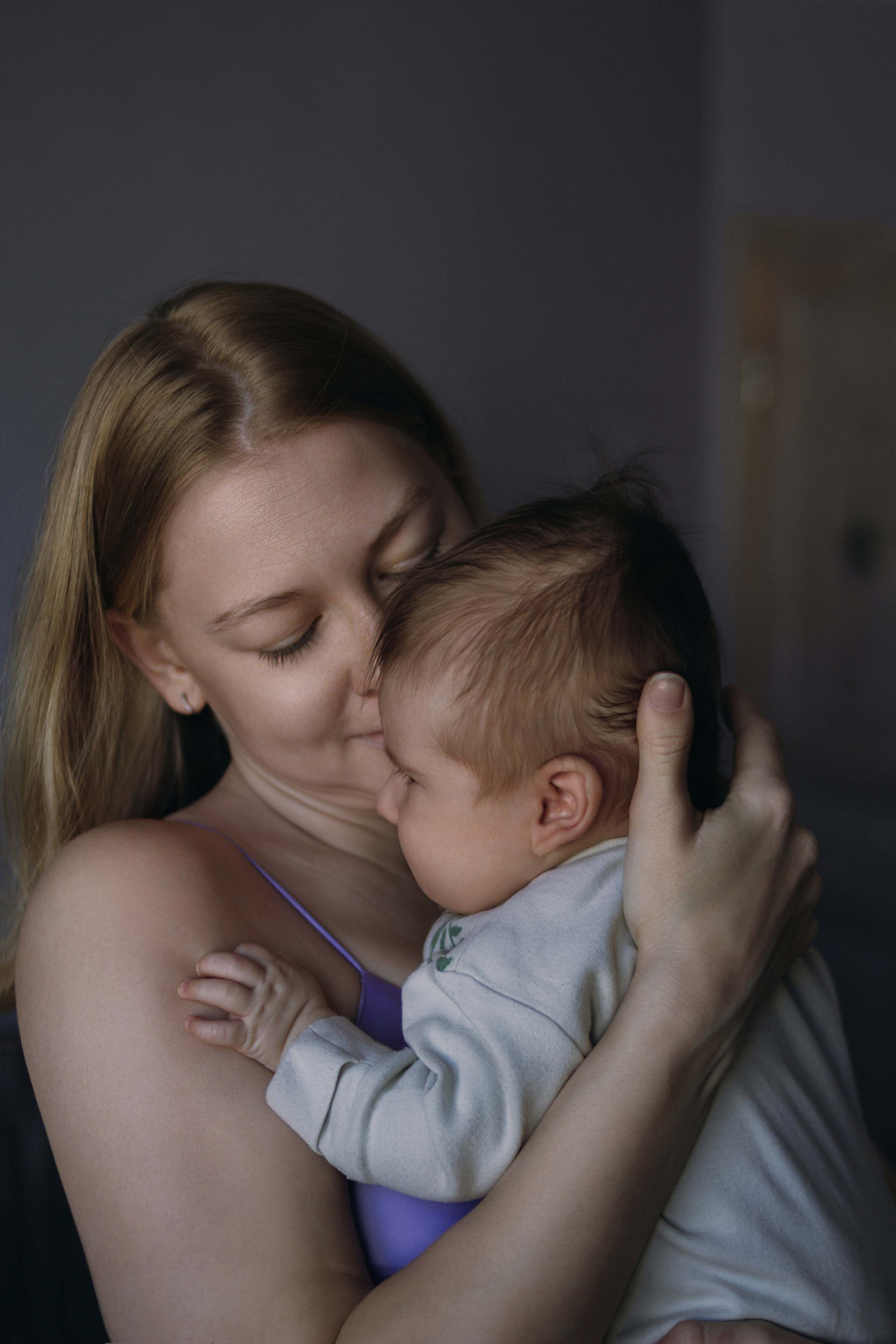 Домашняя съемка с малышом. Женский и семейный фотограф в Санкт-Петербурге Екатерина Симонова