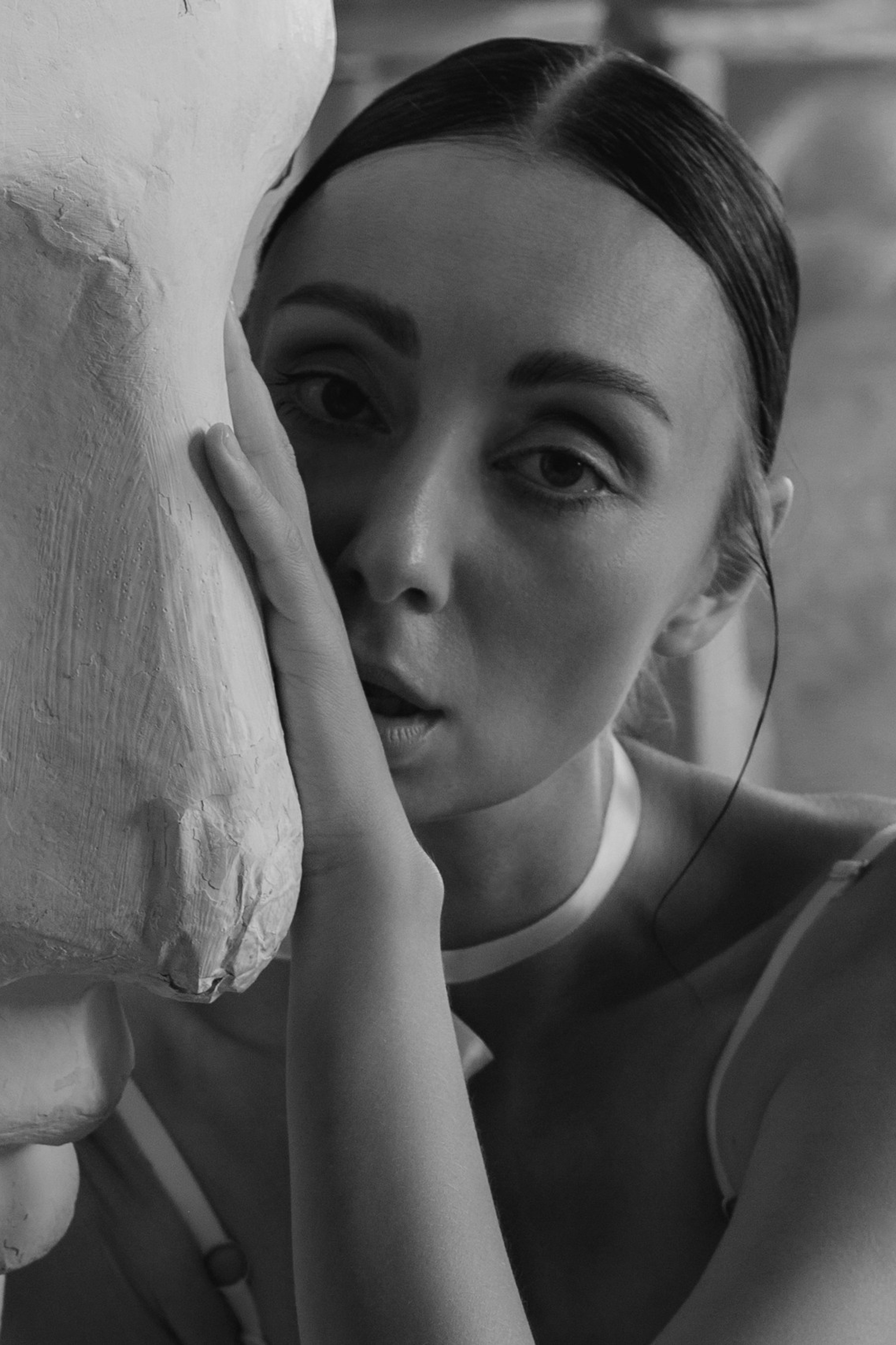 Творческий проект «Скульптура». Женский и семейный фотограф в Санкт-Петербурге Екатерина Симонова