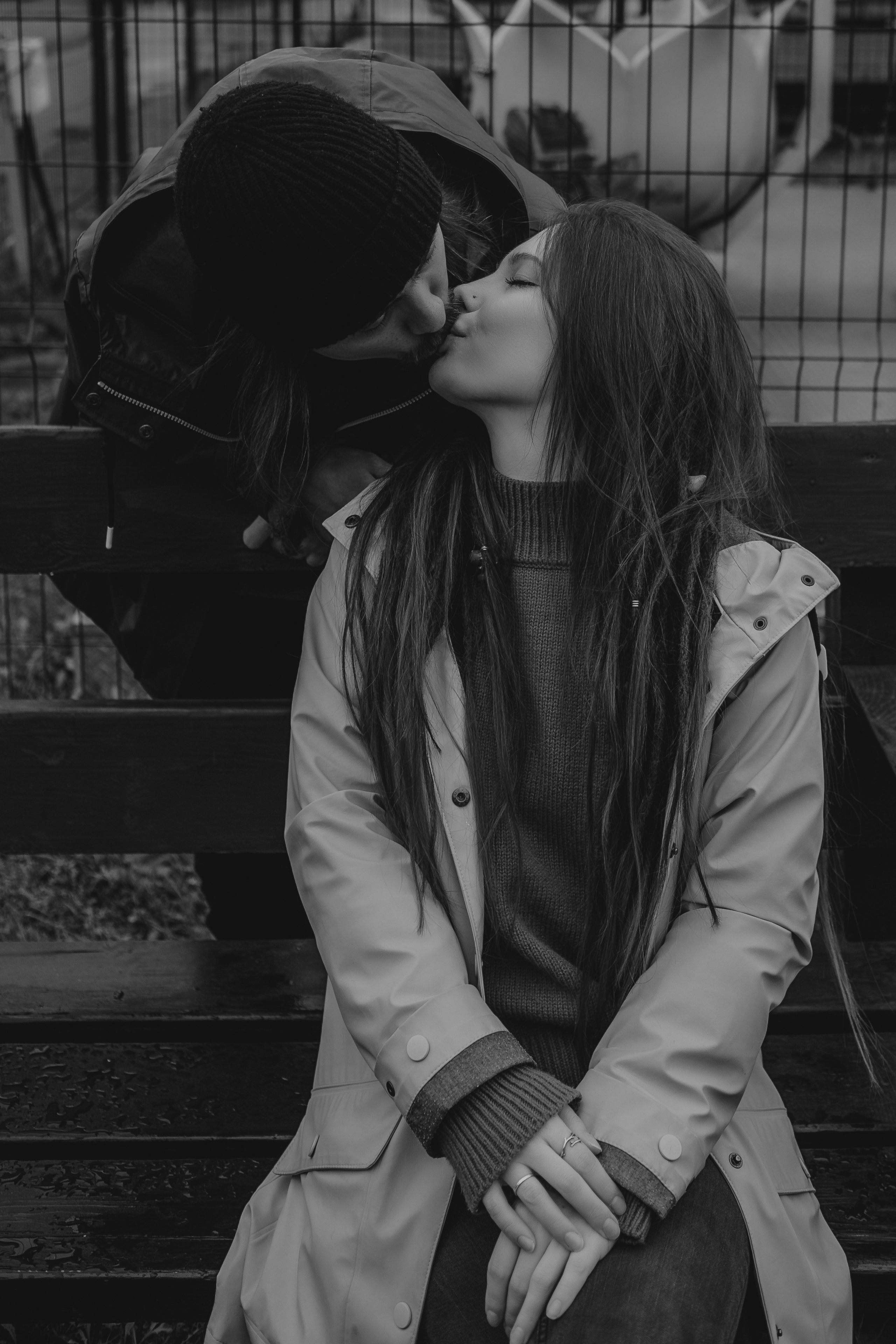 Алеся и Сережа. Love story в парке аттракционов. Женский и семейный фотограф в Санкт-Петербурге Екатерина Симонова