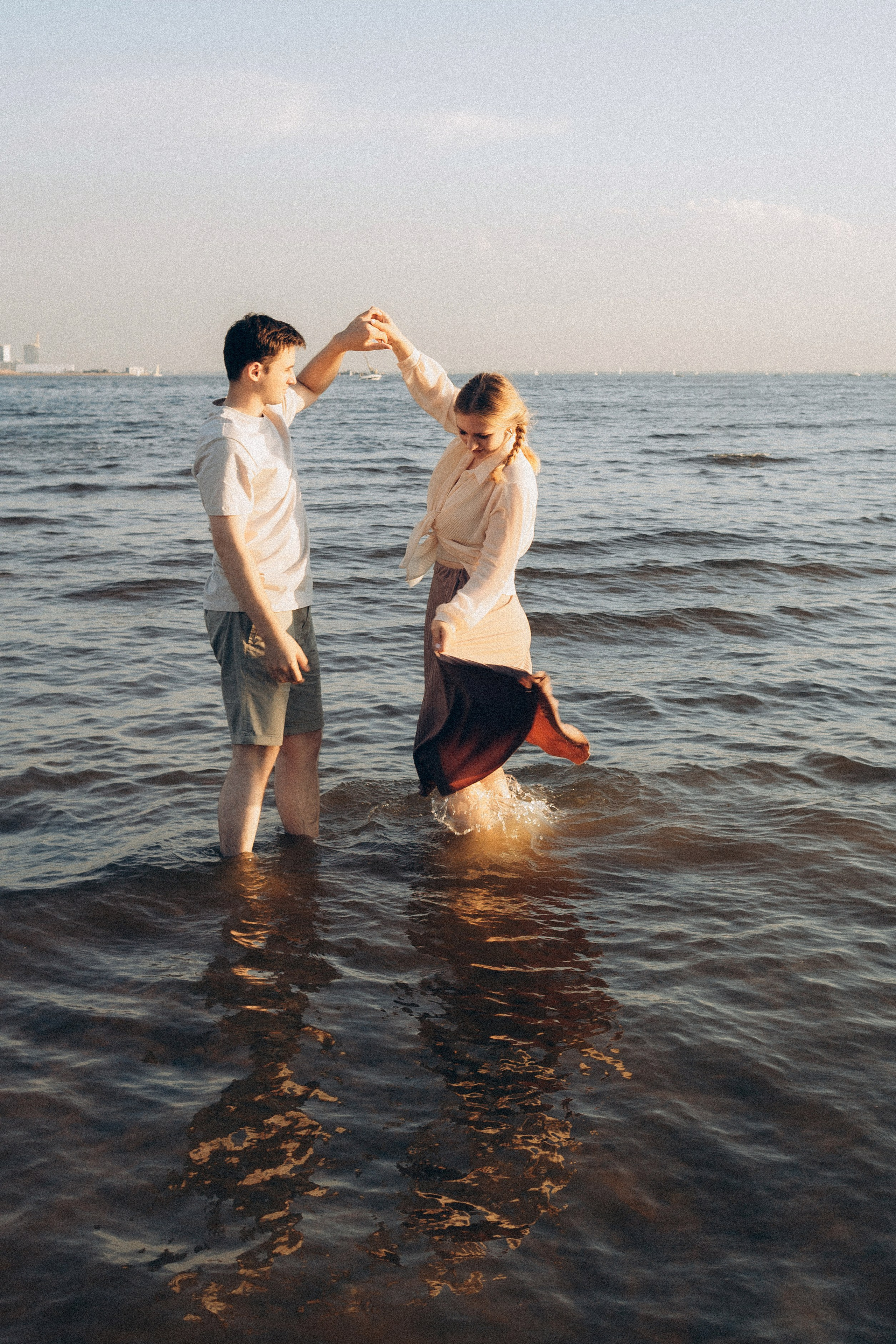 Сева и Ангелина. Love story на заливе. Женский и семейный фотограф в Санкт-Петербурге Екатерина Симонова