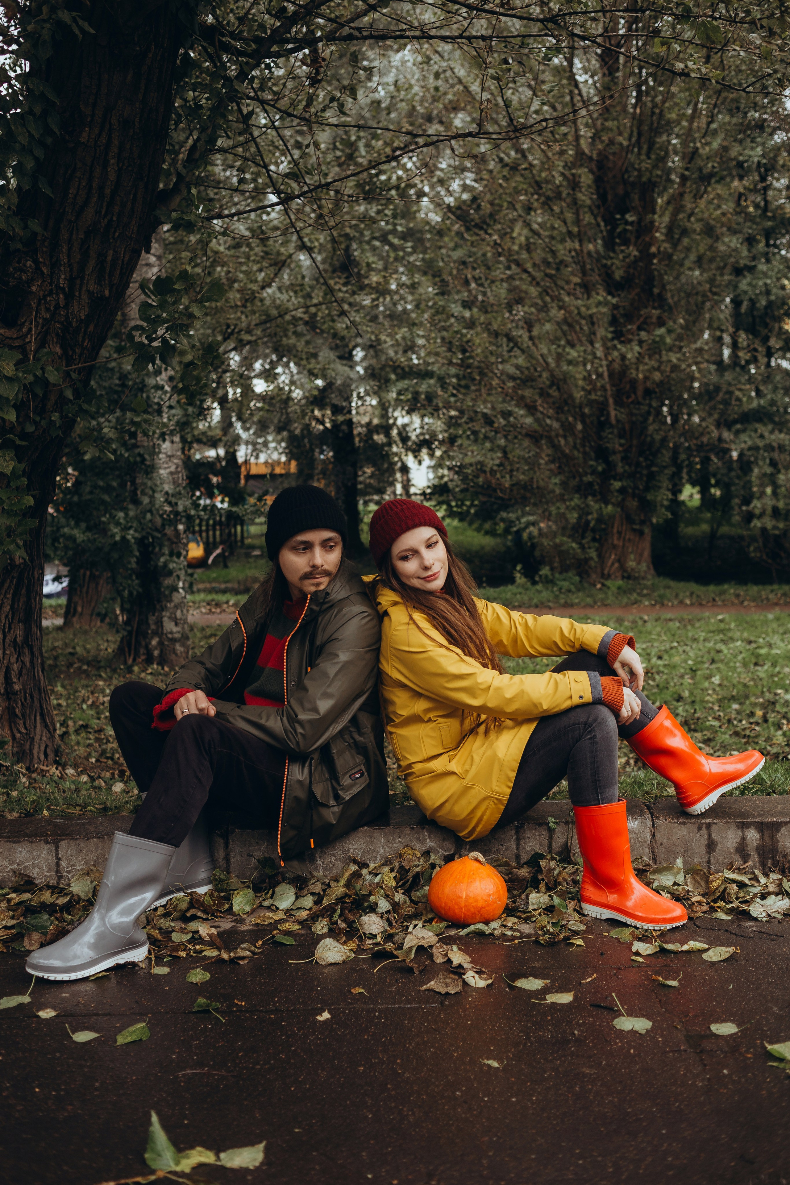 Алеся и Сережа. Love story в парке аттракционов. Женский и семейный фотограф в Санкт-Петербурге Екатерина Симонова