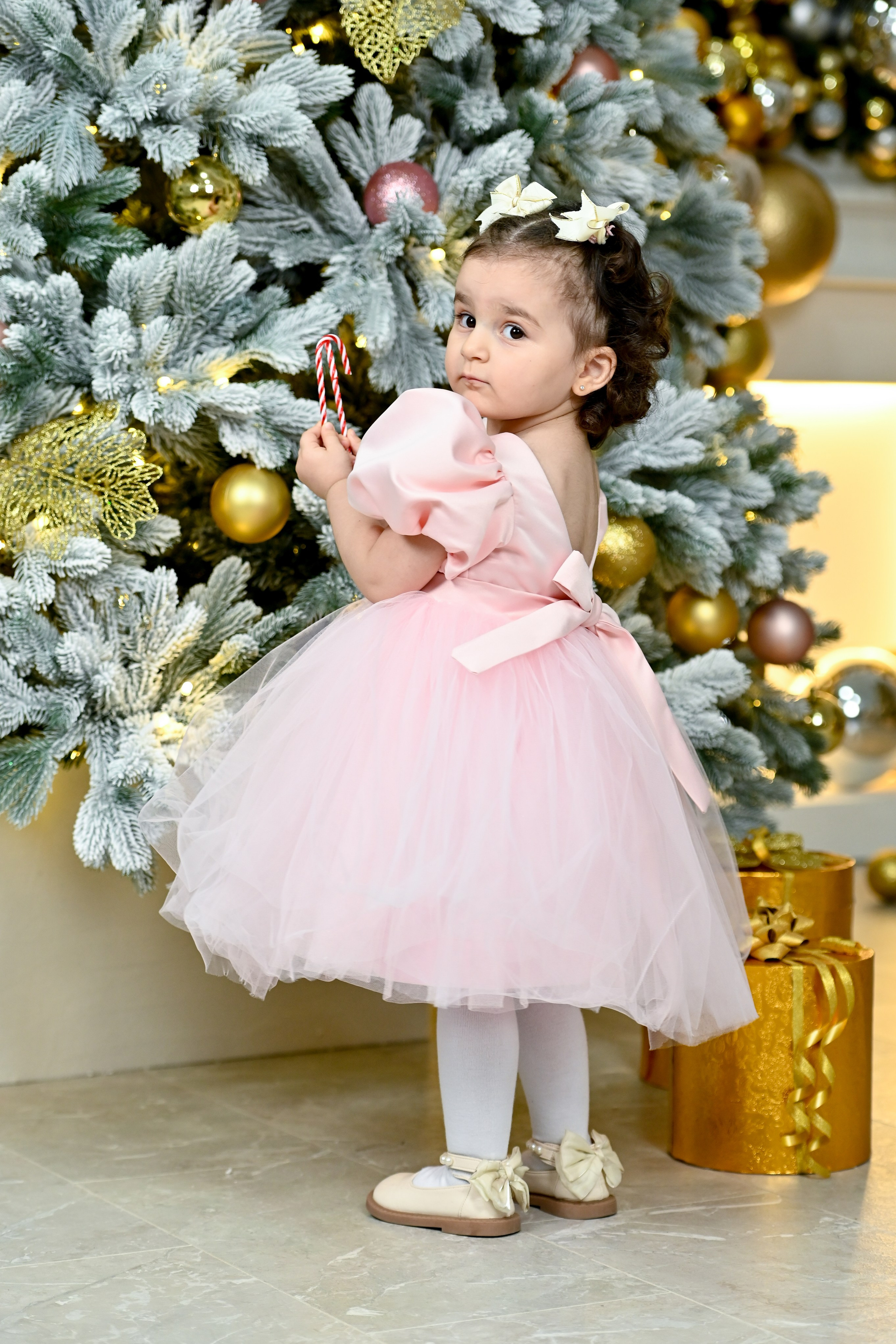 Детская новогодняя фотосессия в студии «Джем»