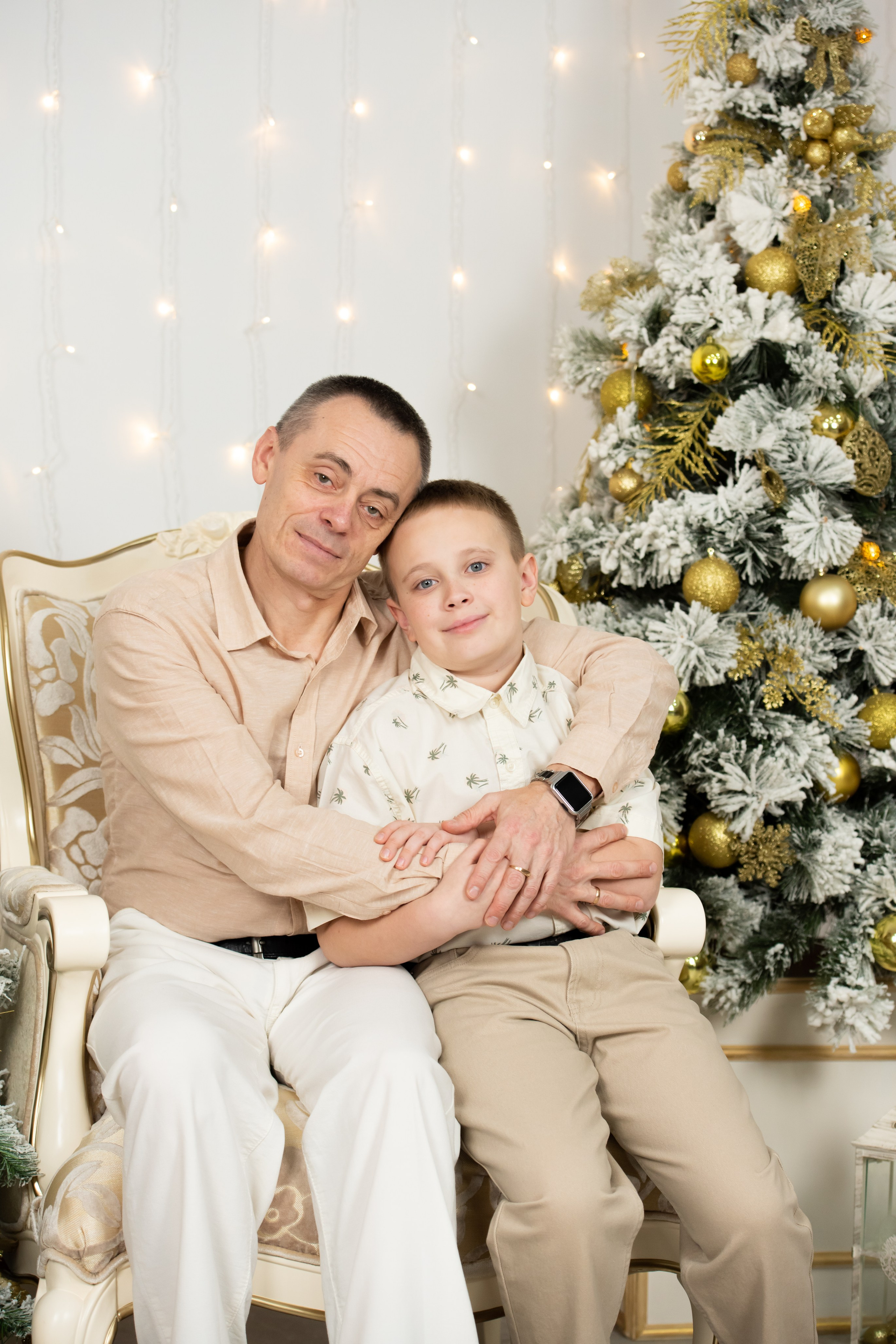 Семейная фотосессия в студии