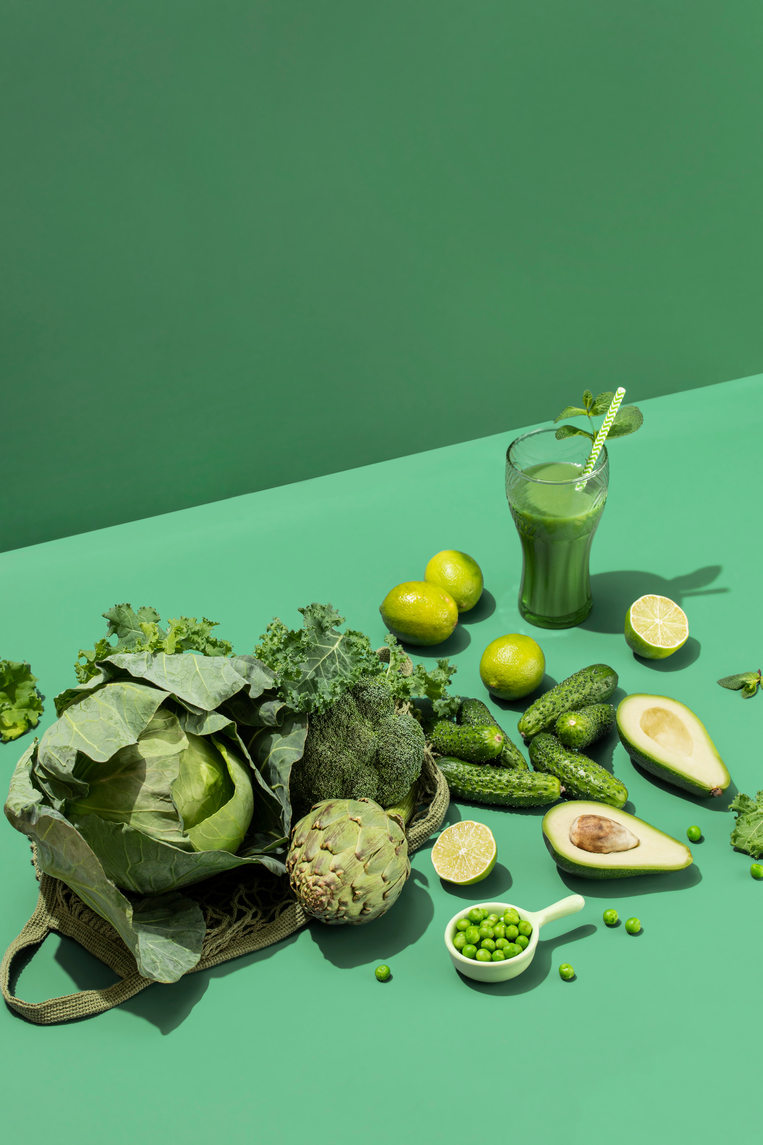 Зеленый натюрморт