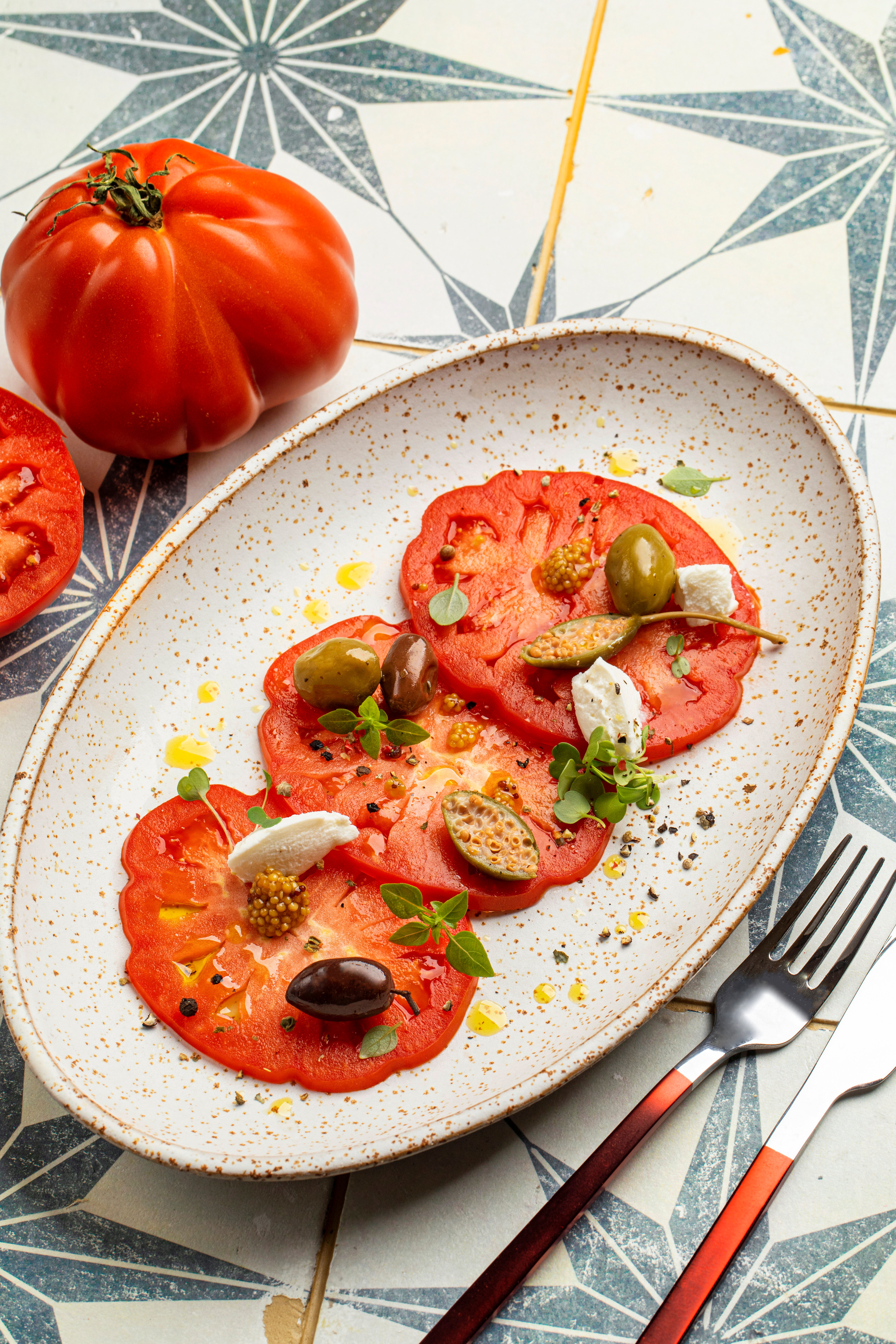 Карпаччо из помидоров