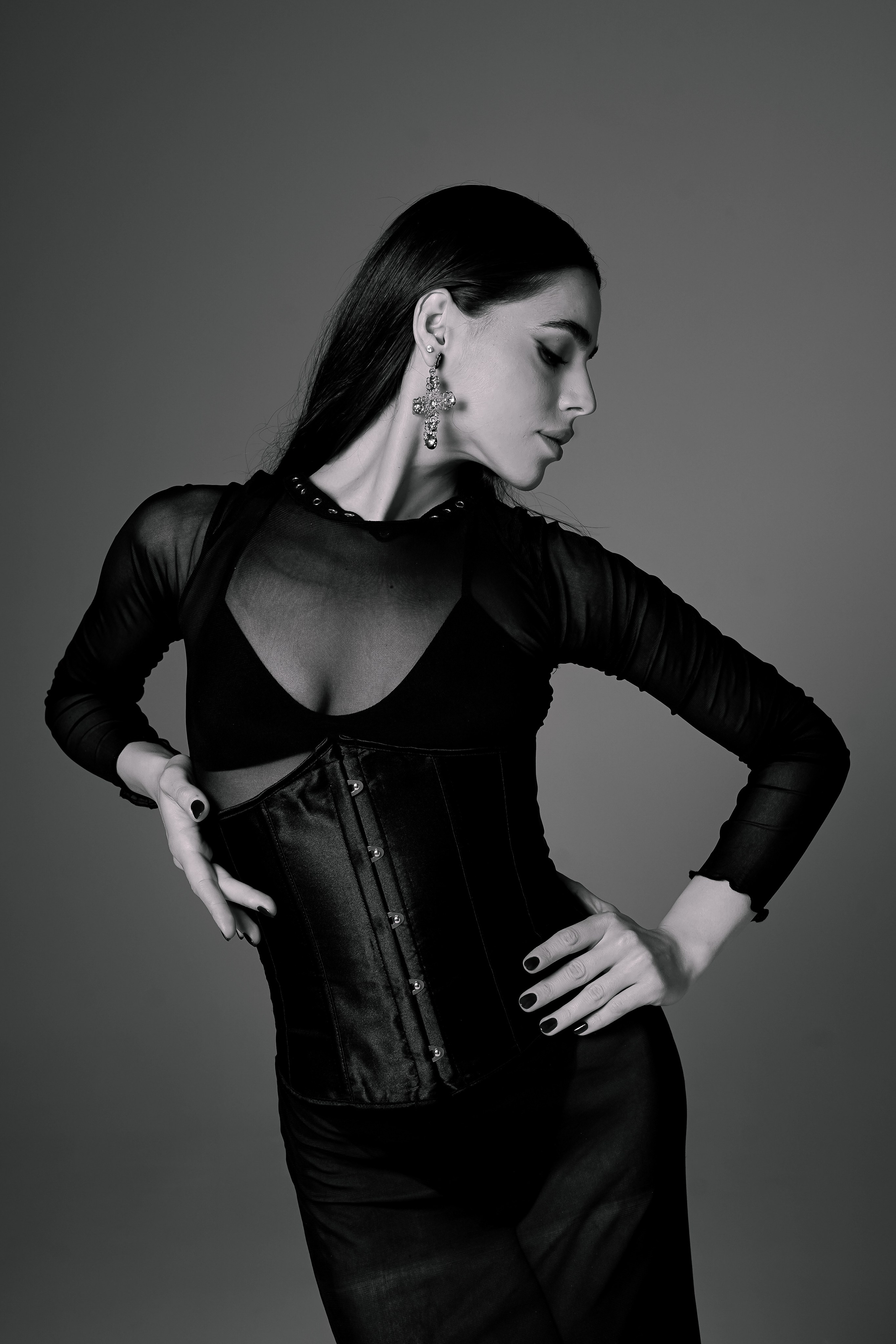 Женский портрет (съёмки в студии)