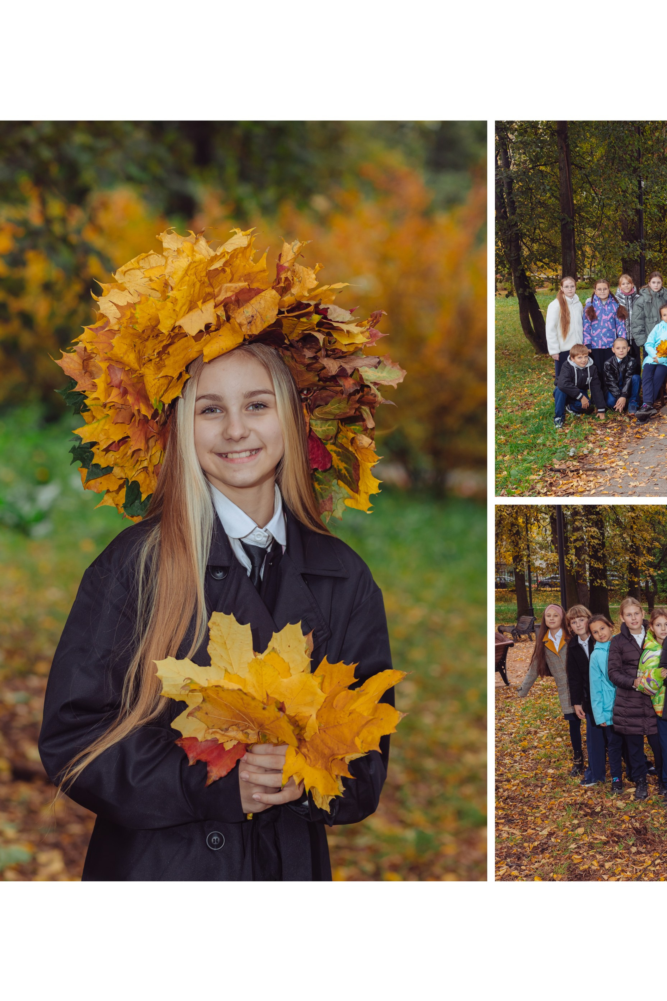 Индивидуальный фотоальбом выпускника начальной школы. Фотограф и режиссер Московко Екатерина