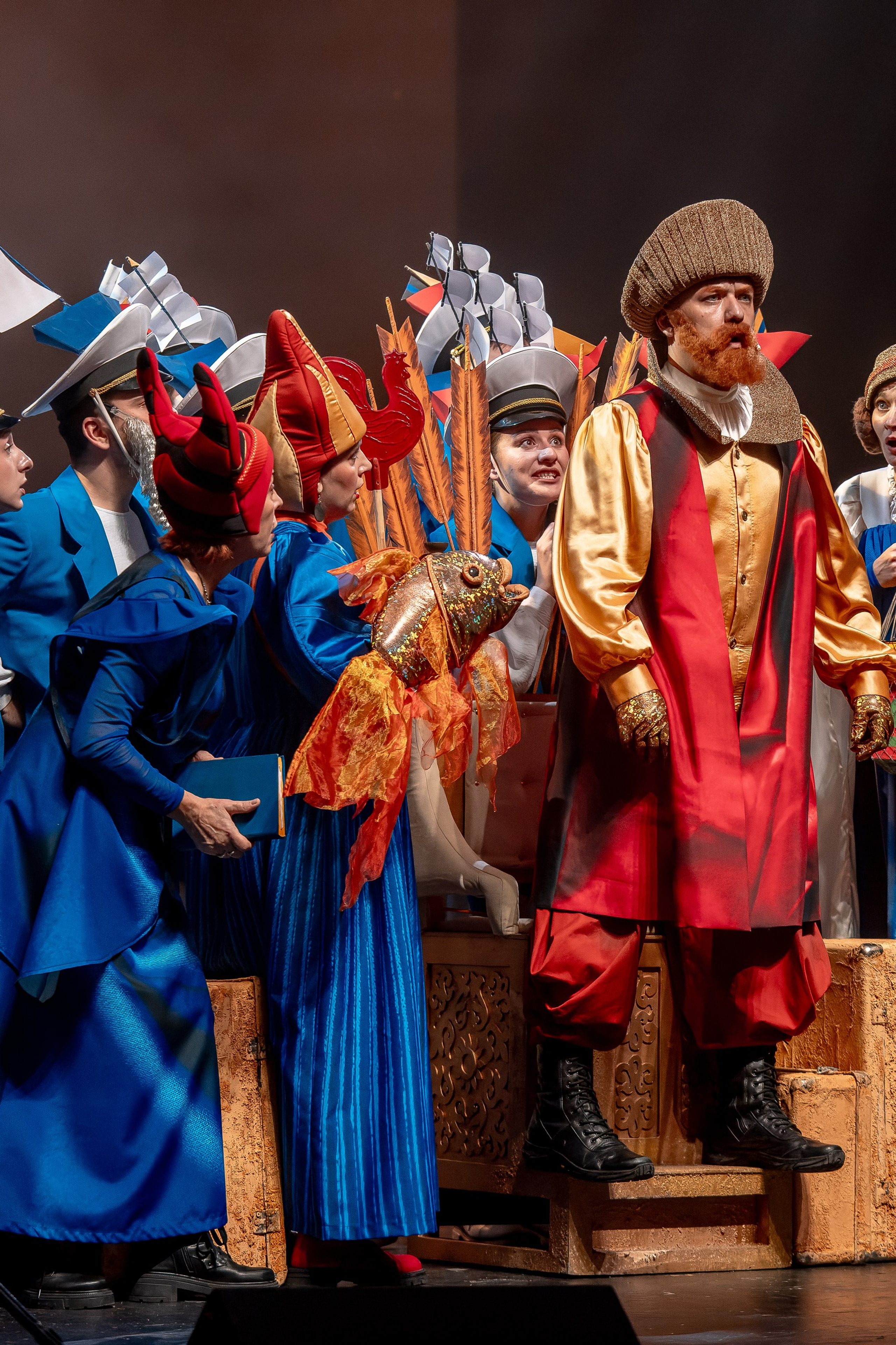 «Сказка о царе Салтане» Томского ТЮЗа в рамках Большого Детского фестиваля. Фотограф и режиссер Московко Екатерина