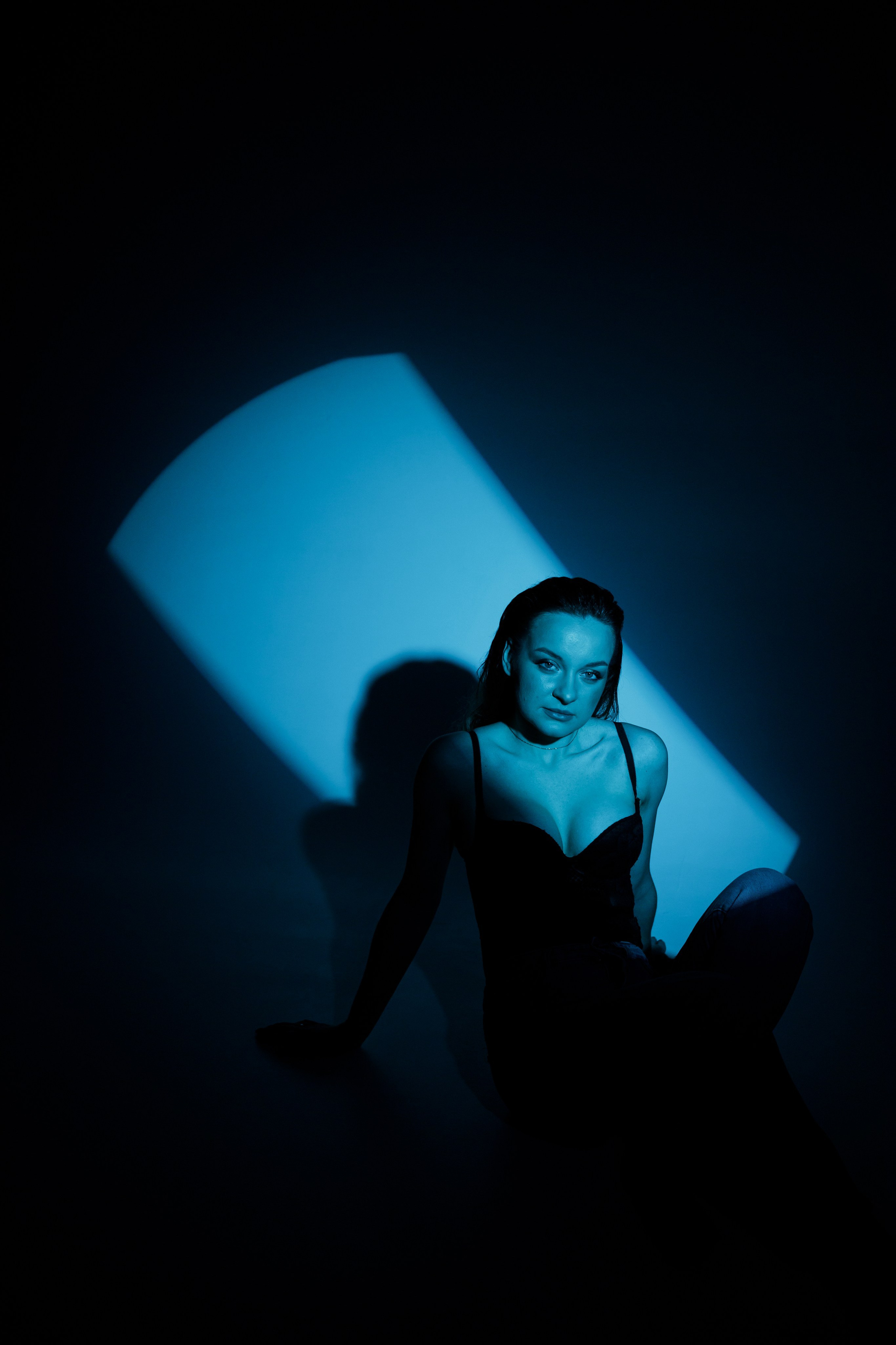 Ира (съёмка на циклораме)