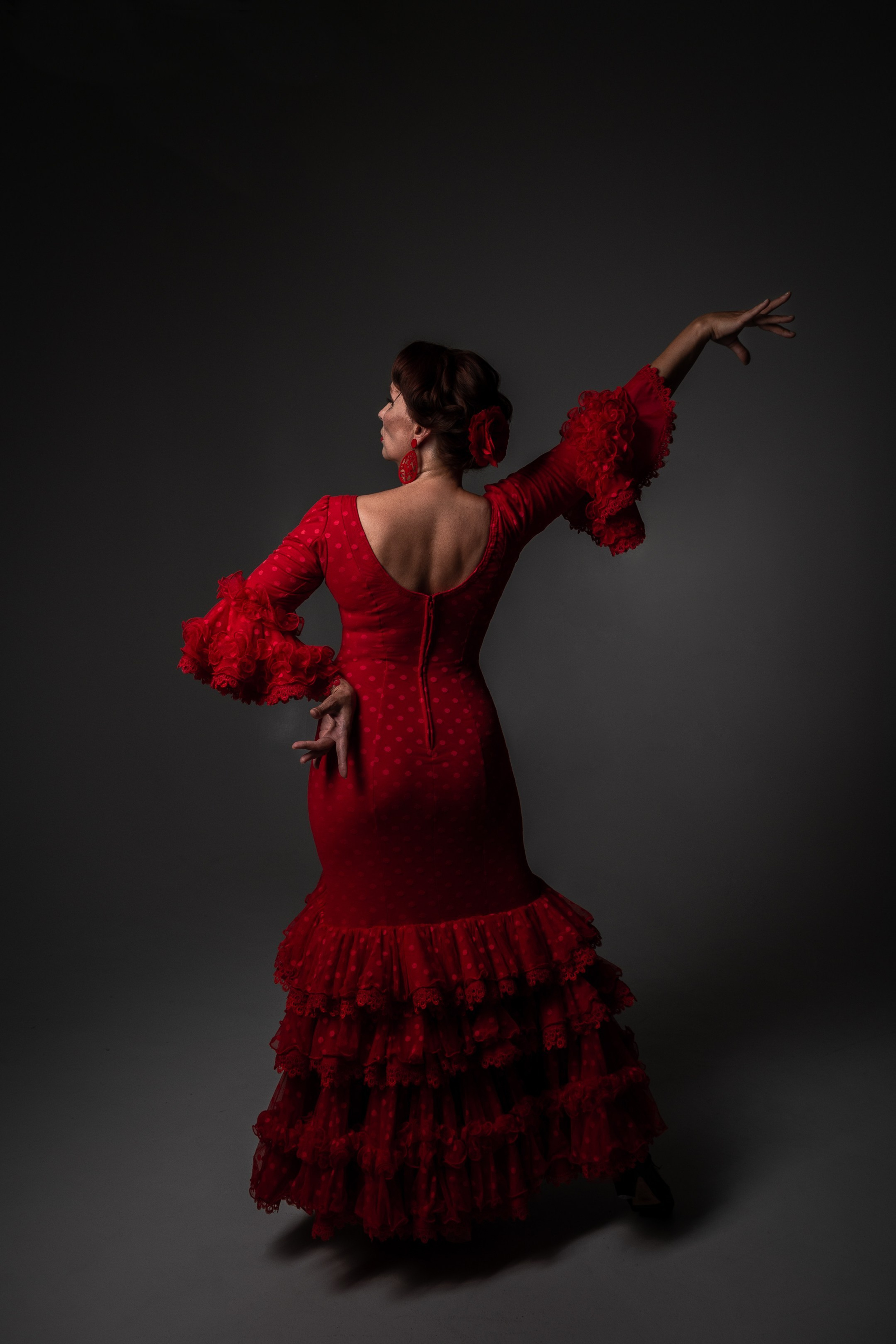 Студийная фотосессия для танцовщицы Елены