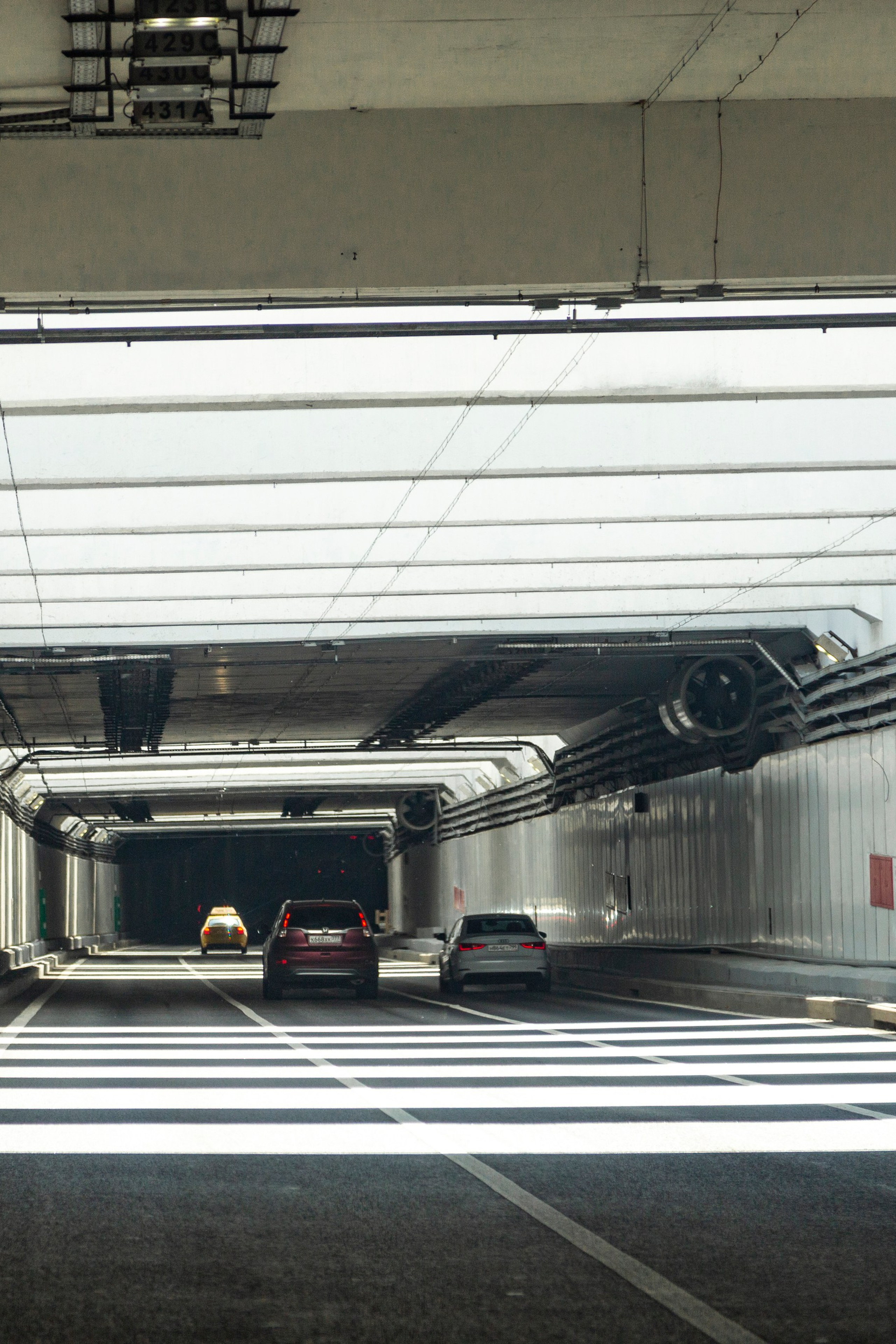 Съемка тоннелей