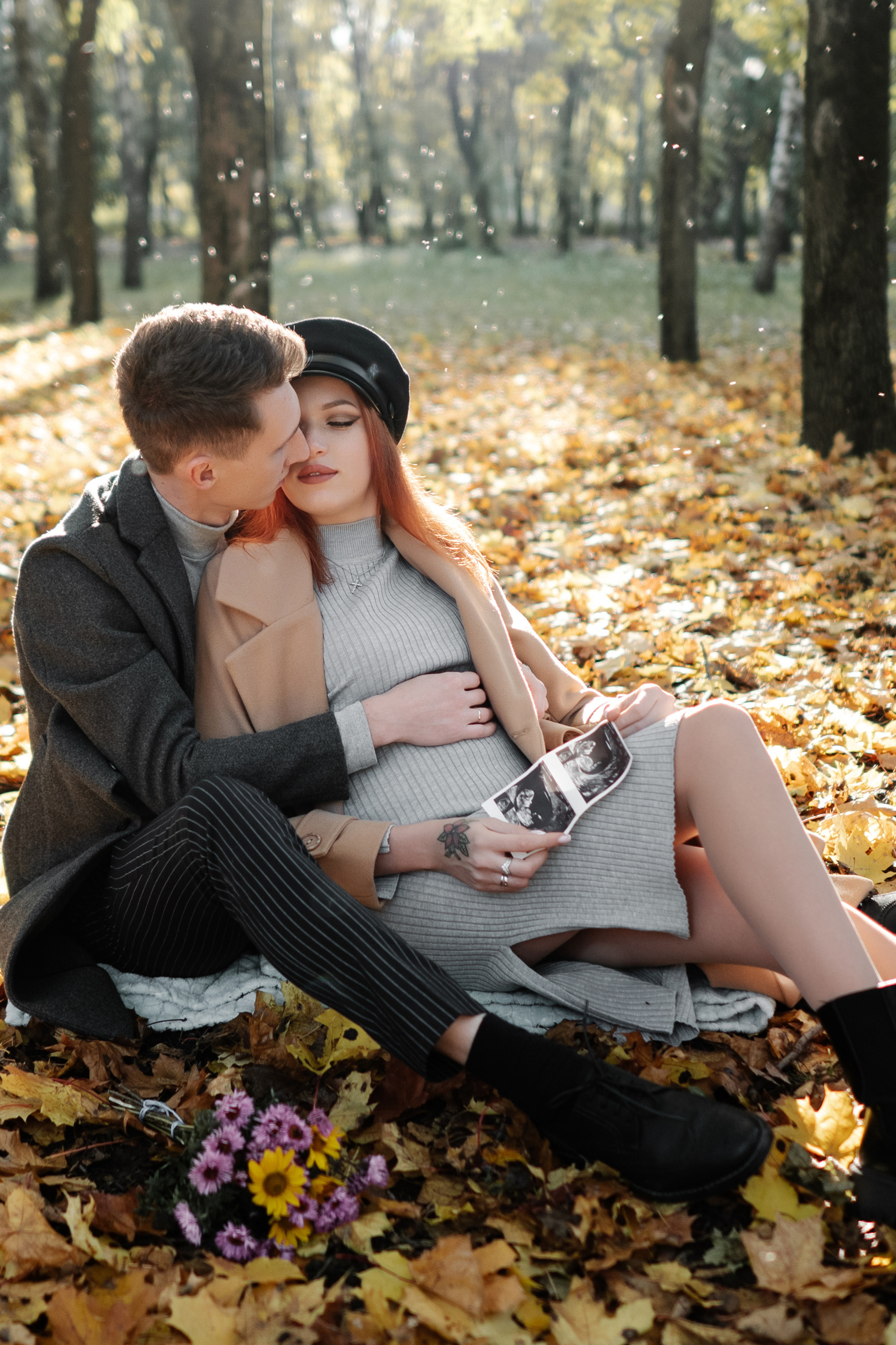 Оля и Кирилл в ожидании чуда золотой осенью
