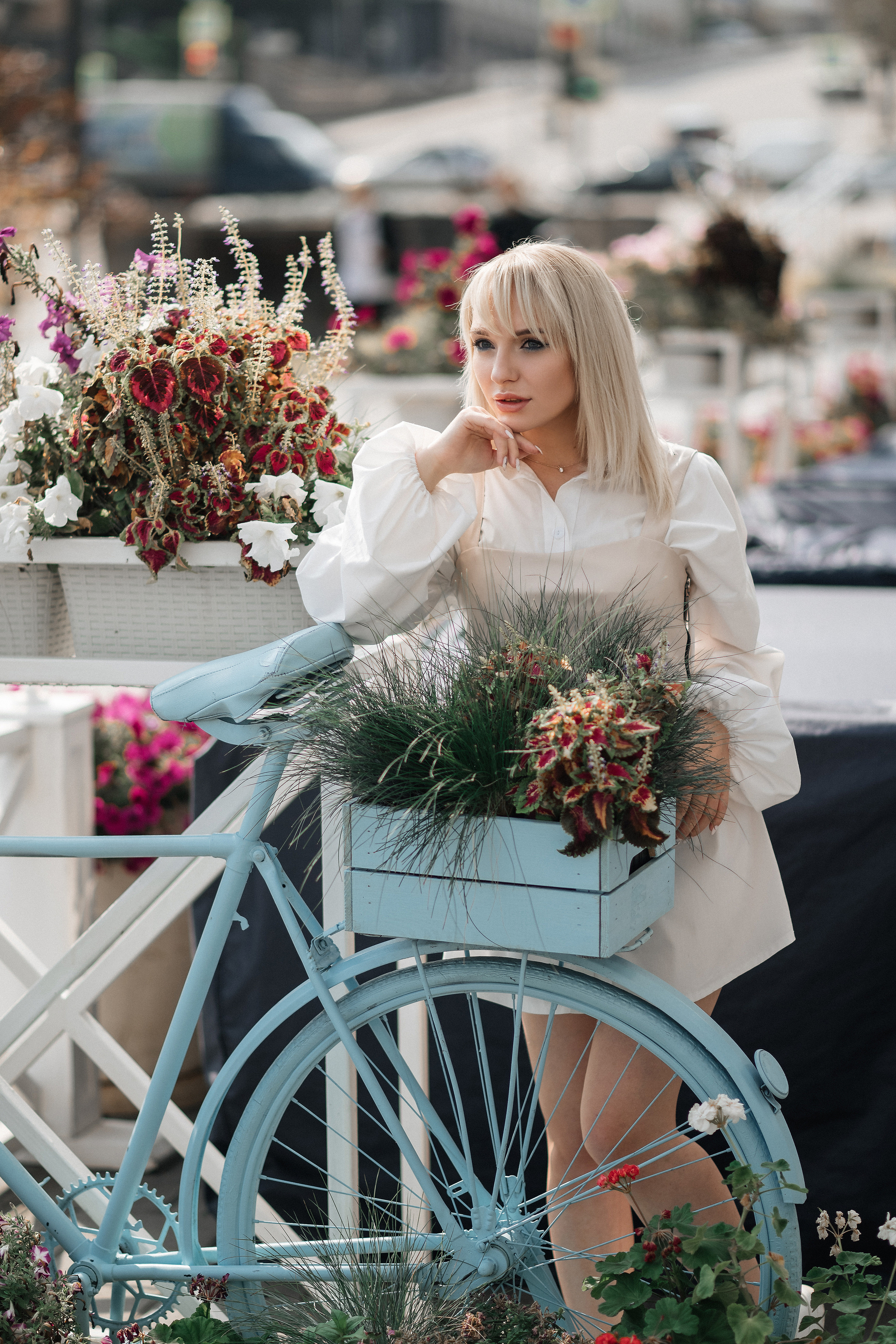 Фотосессия в кафе для Лены