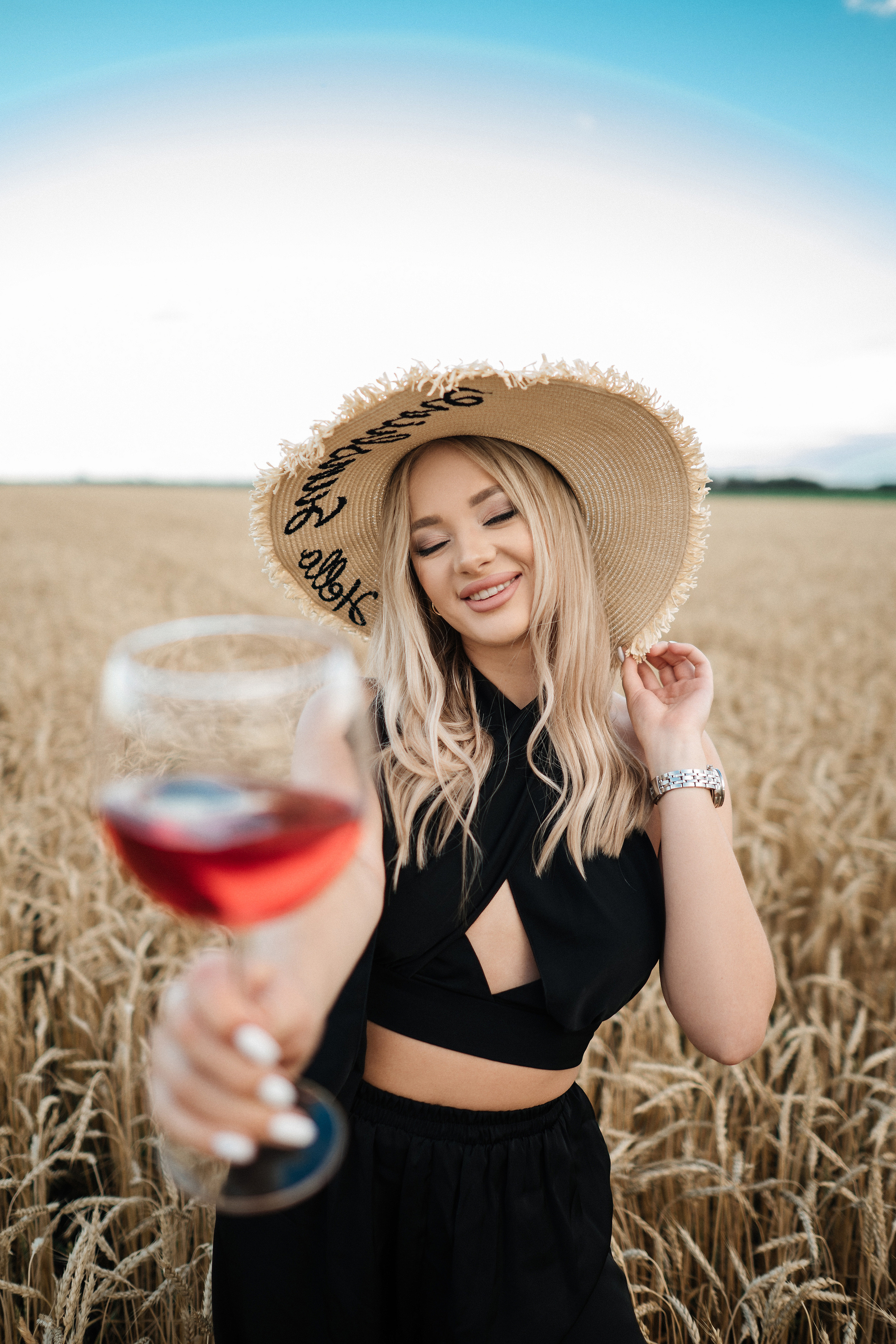 Поля в пшеничном поле