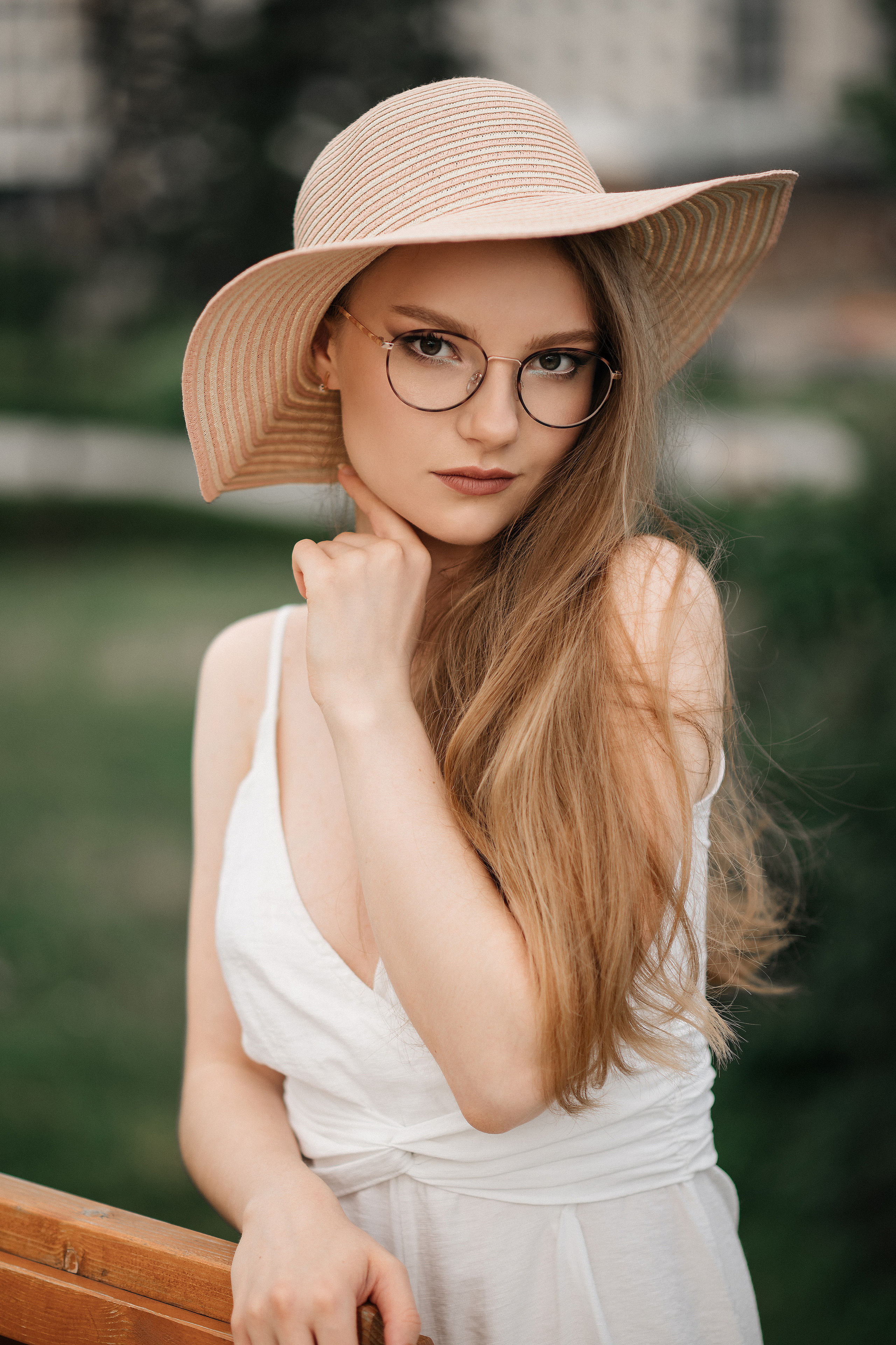 Прогулочная летняя фотосессия для Насти