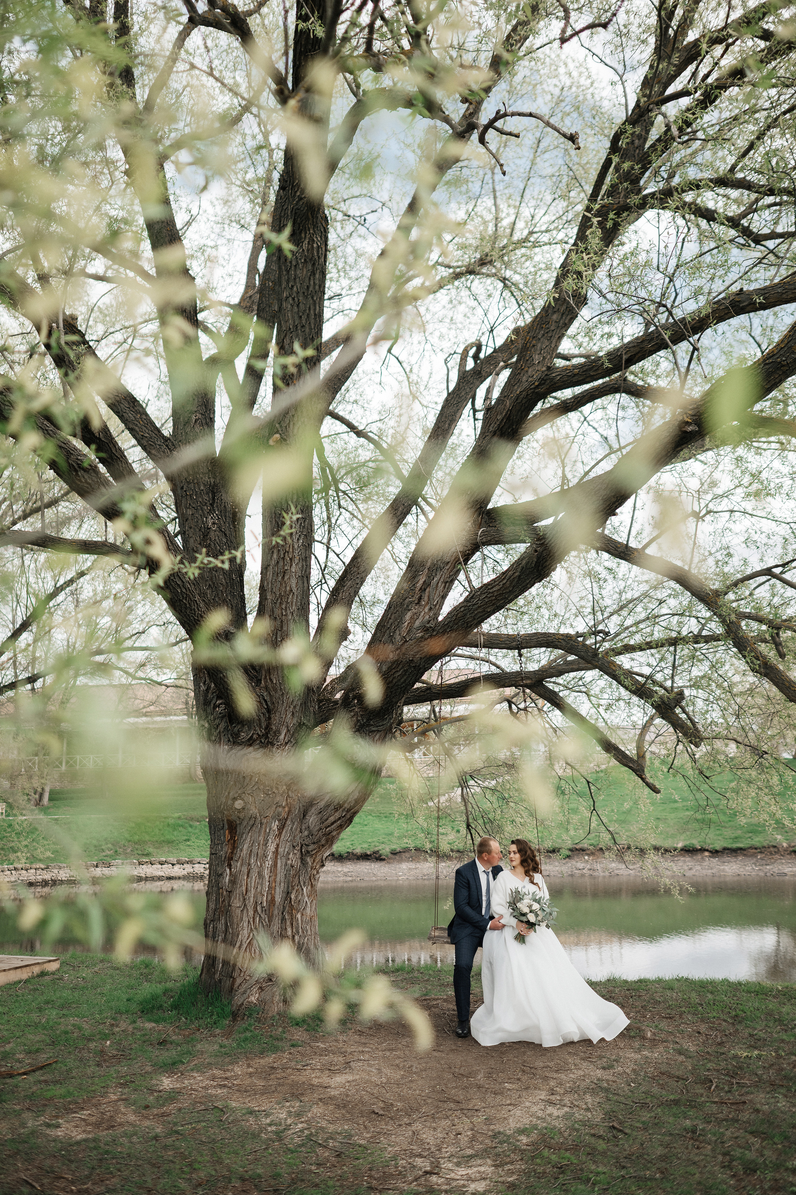 Лена и Серёжа (утро и прогулка в Скорняково)