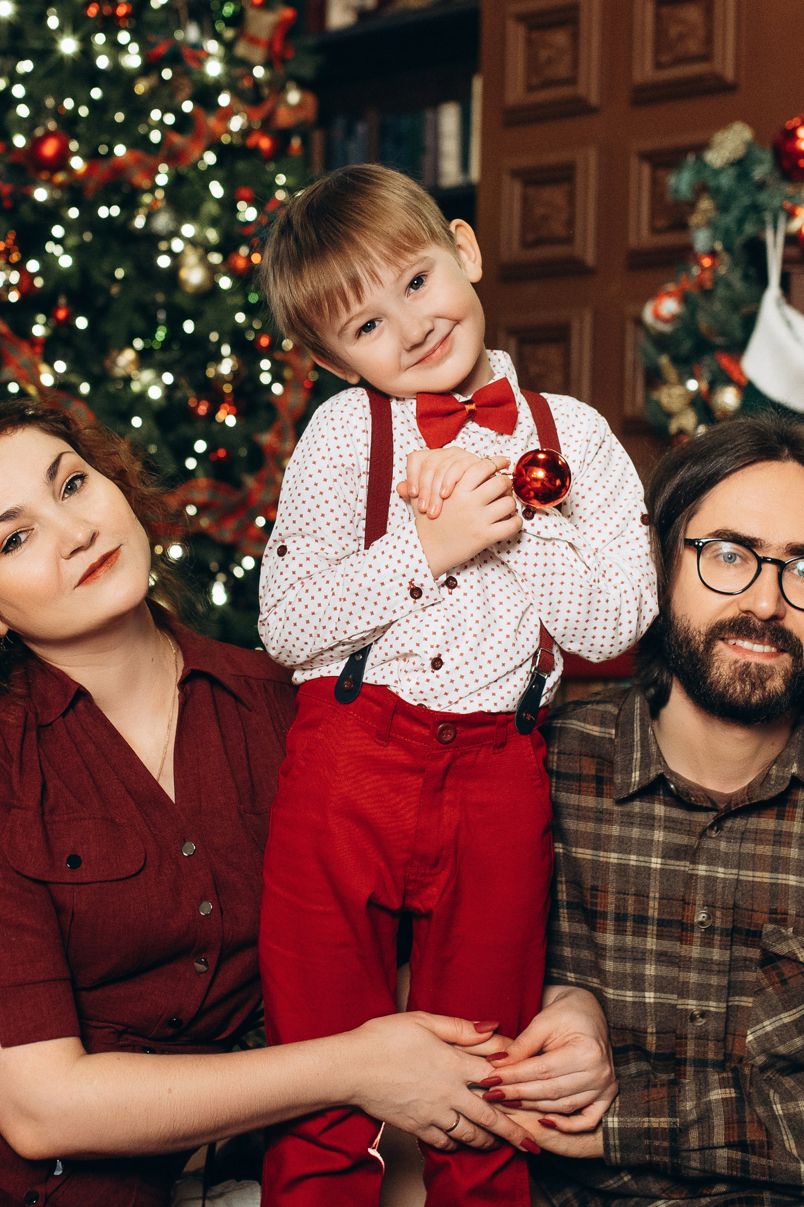 Новогодняя семейная съемка