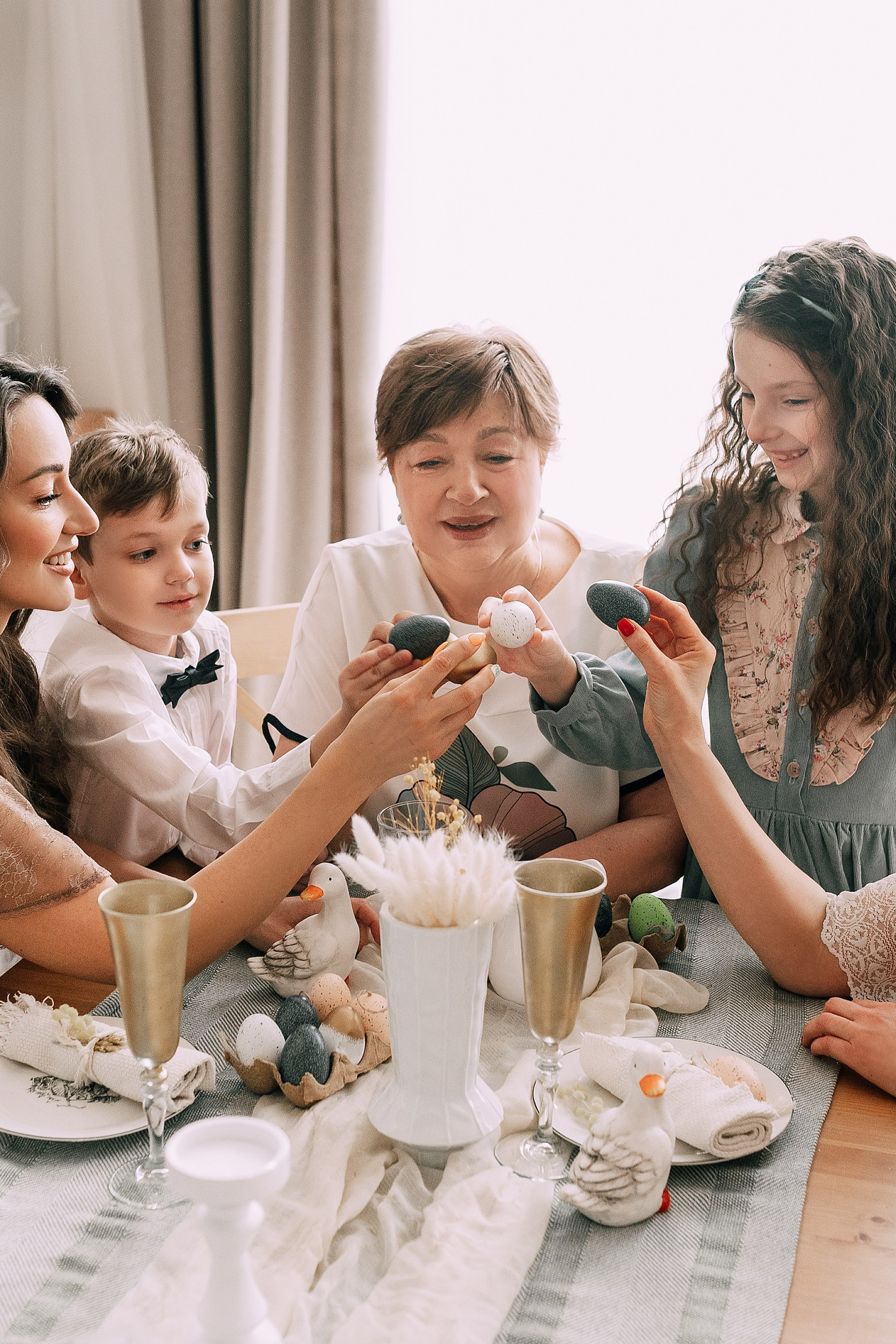 семейный светлый день