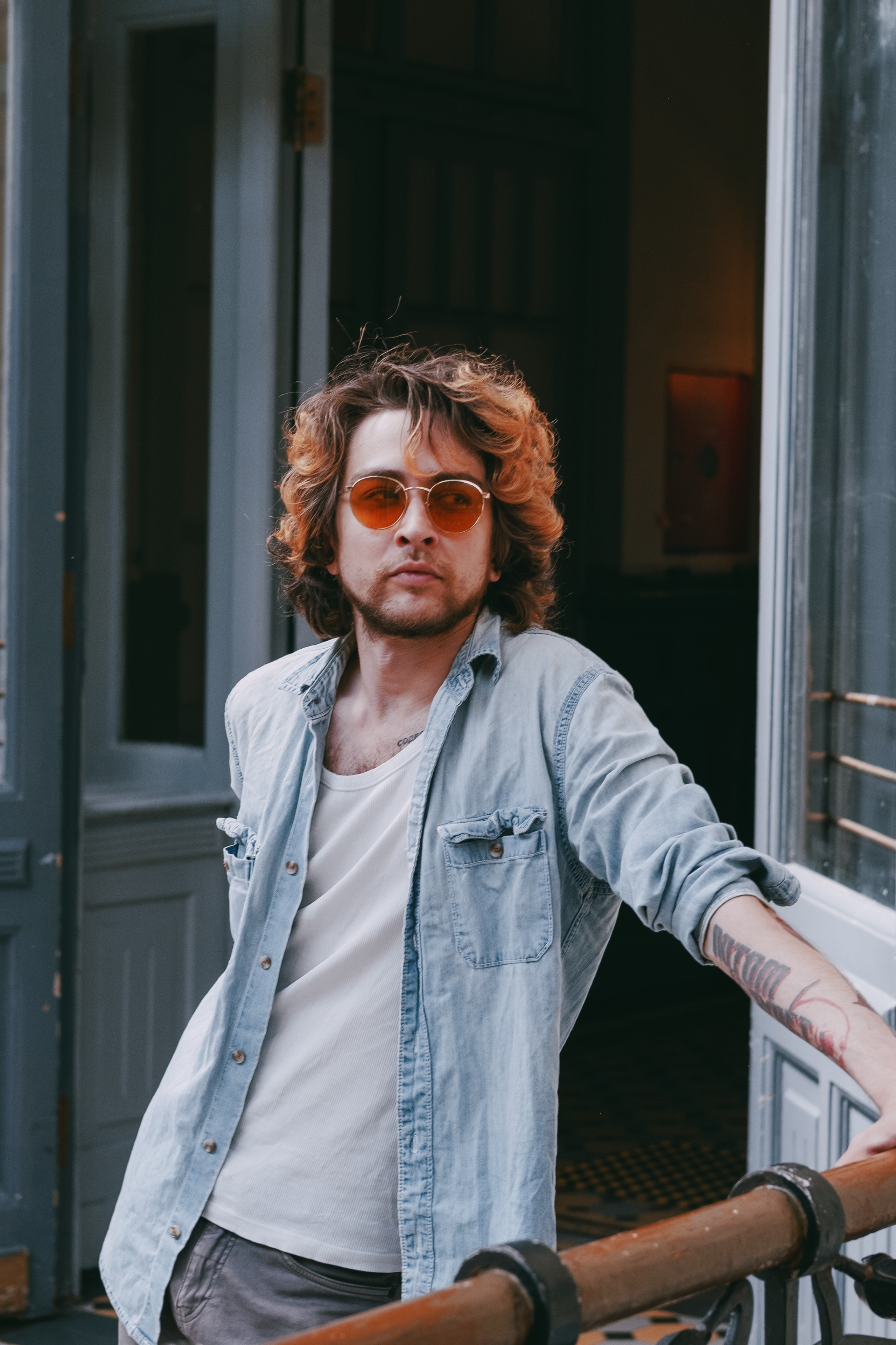 Съёмка на Витебском вокзале