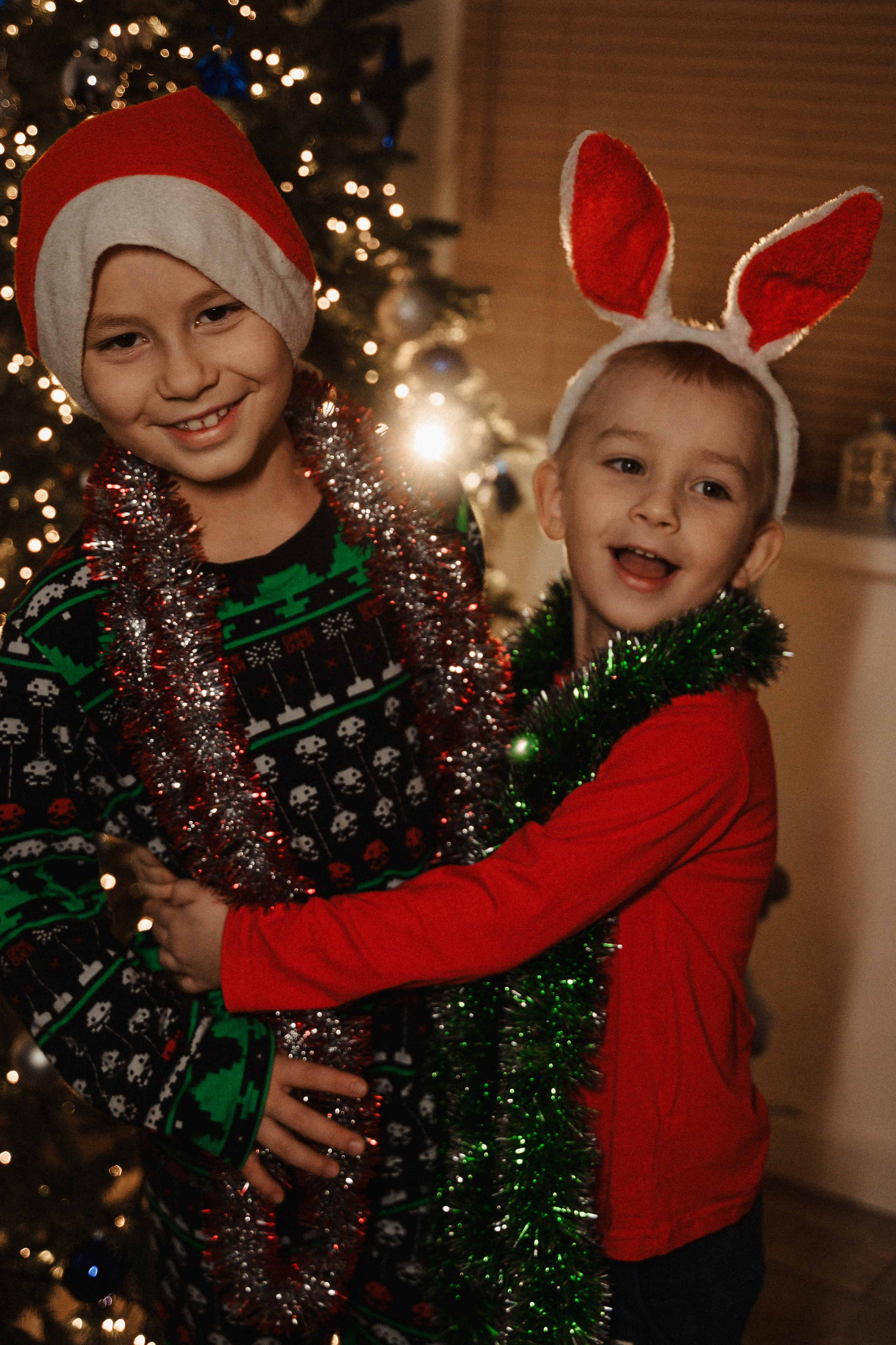 Новогодняя ночь дома