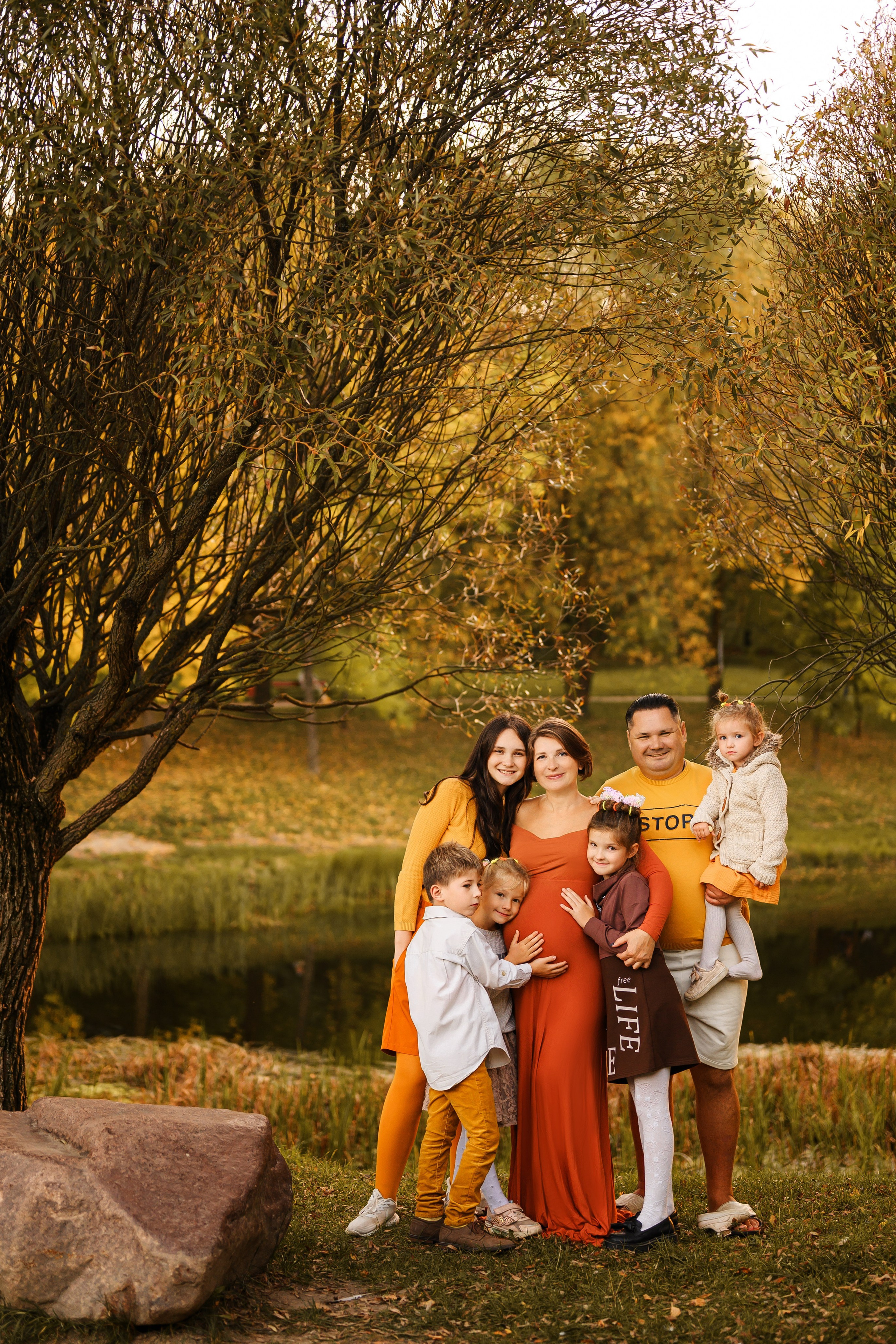 Большая семья Алены