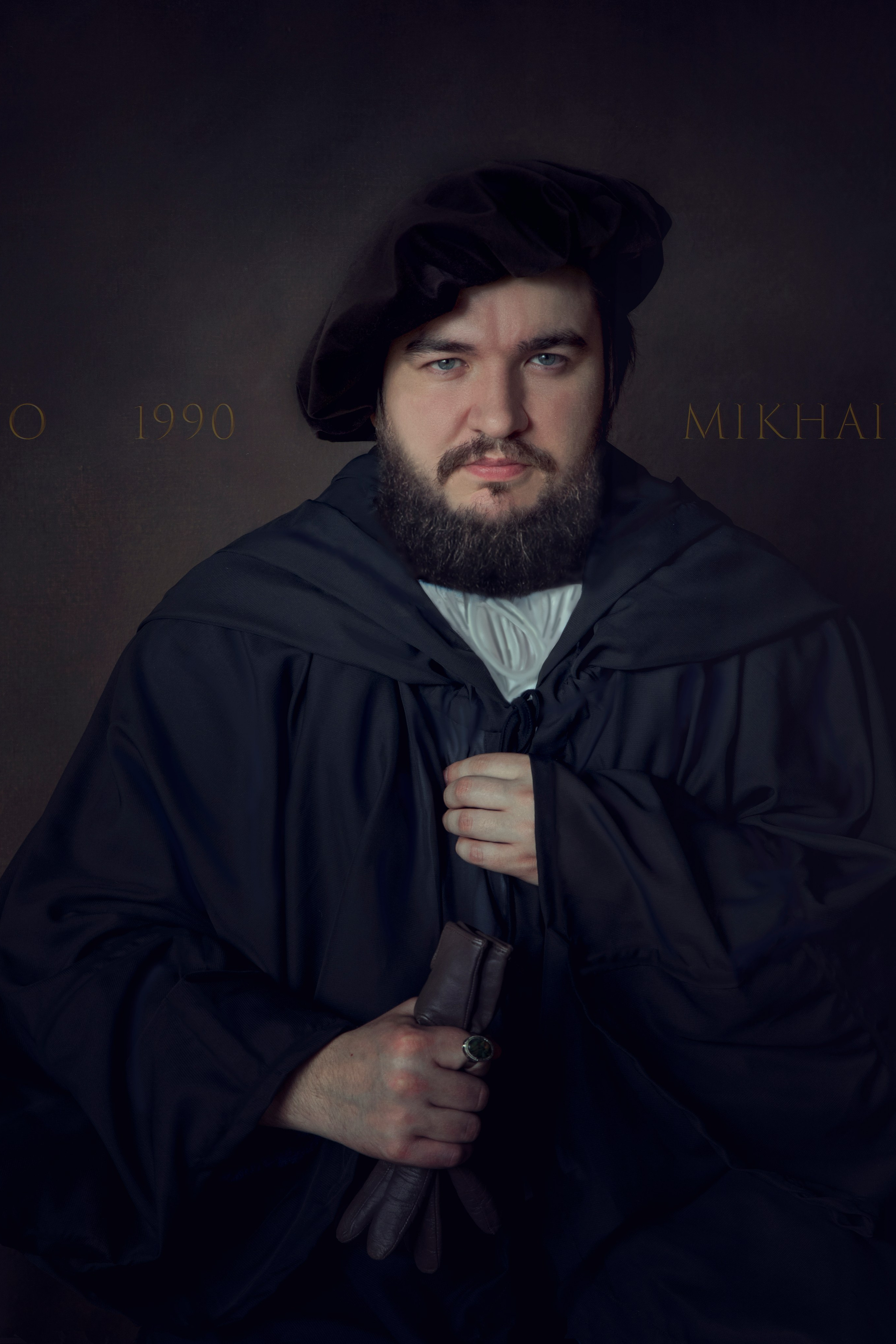 Портрет в стиле классической живописи