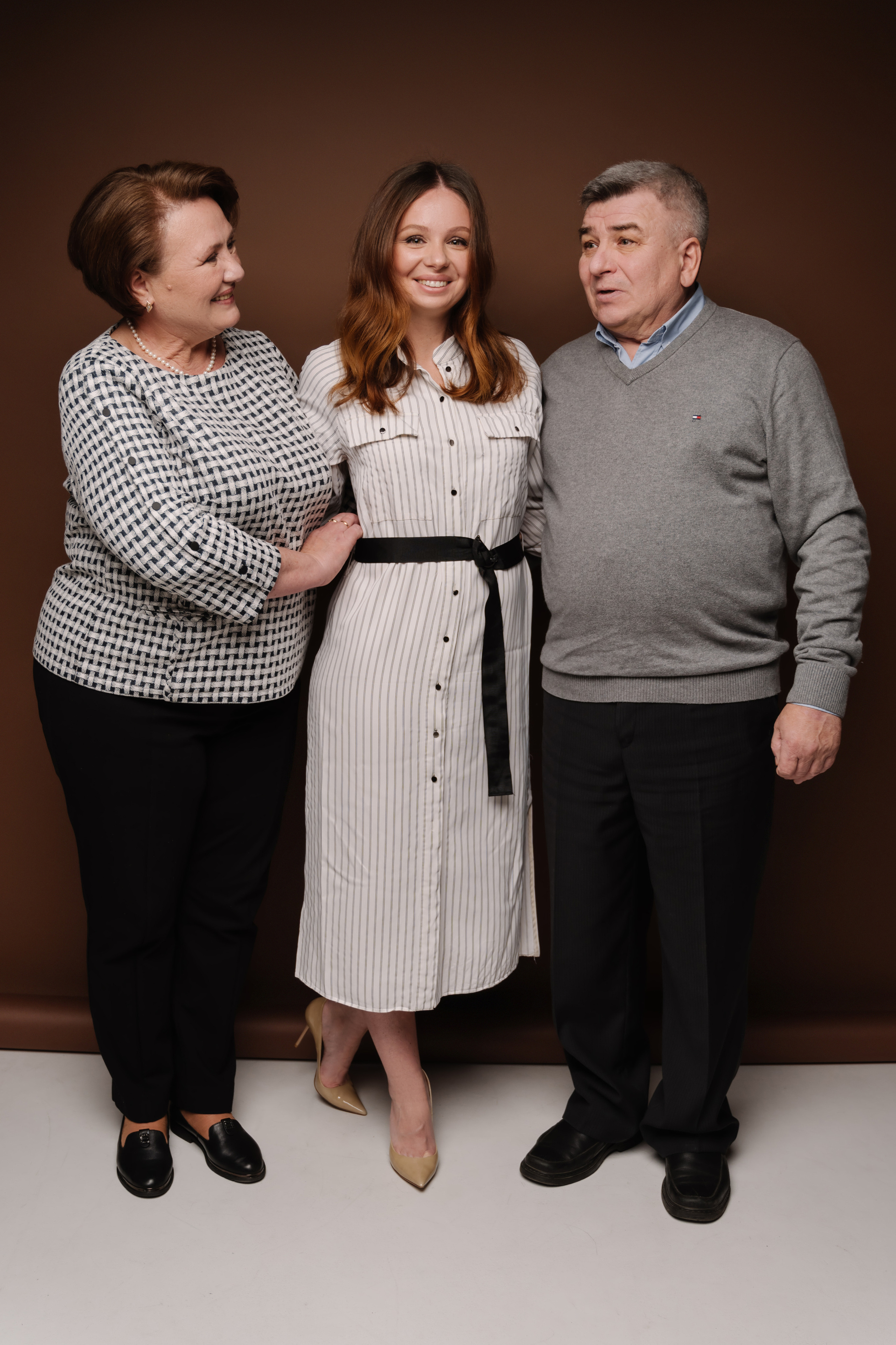 Мария с семьей