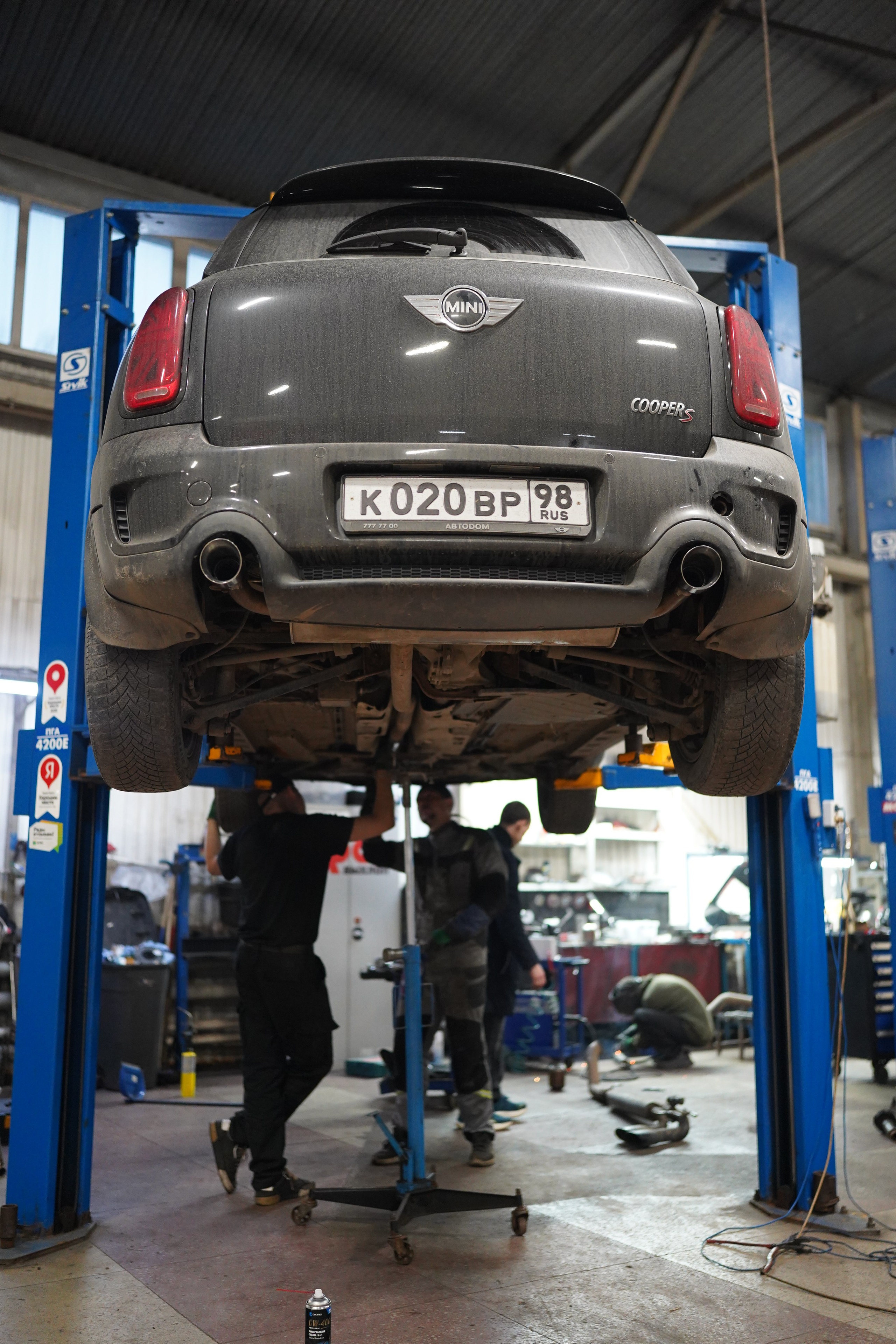 Mini Countryman Cooper S. Провыхлоп — Тюнинг и ремонт выхлопных систем в Саратове