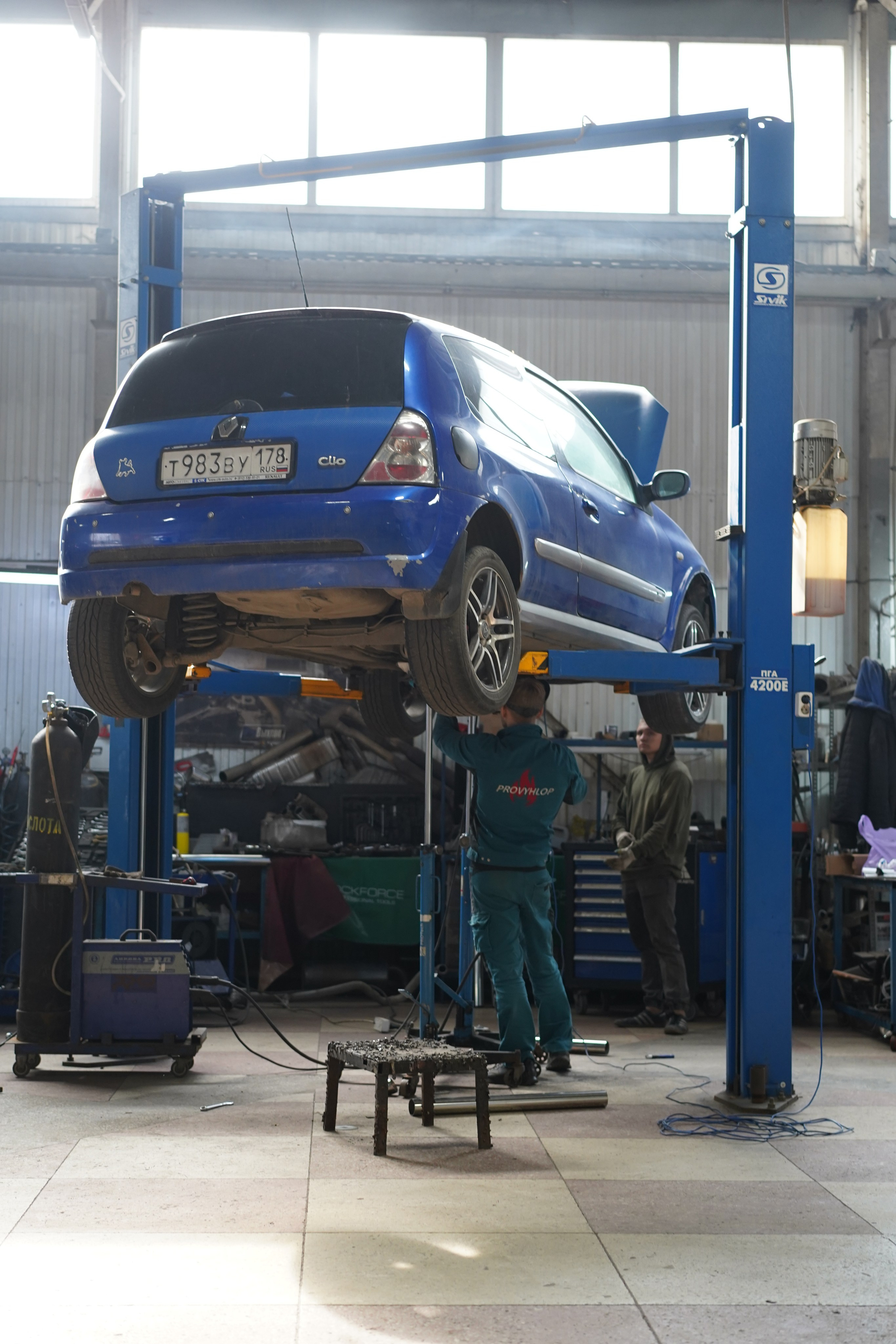 Renault Clio. Провыхлоп — Тюнинг и ремонт выхлопных систем в Саратове