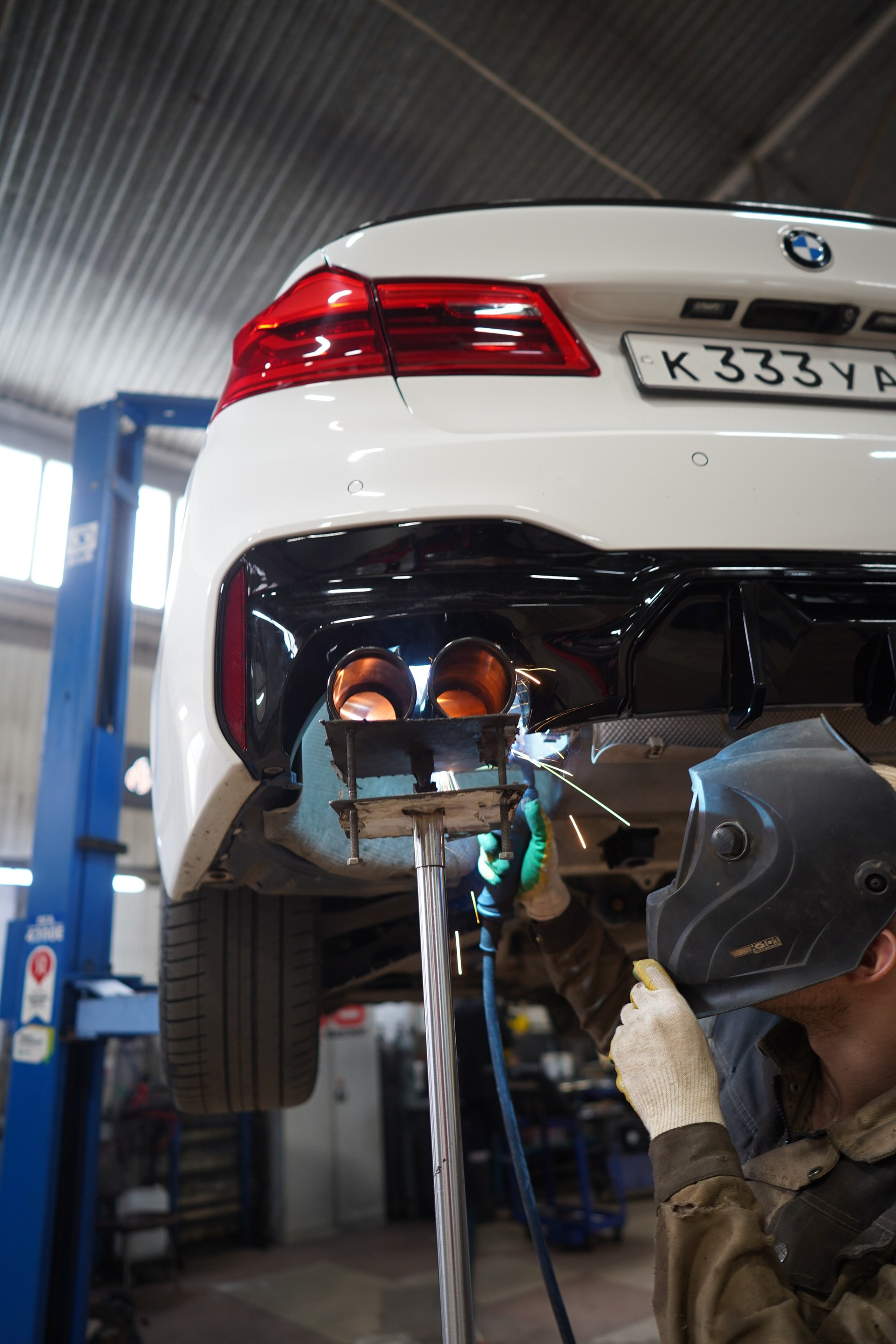 BMW 5. Провыхлоп — Тюнинг и ремонт выхлопных систем в Саратове