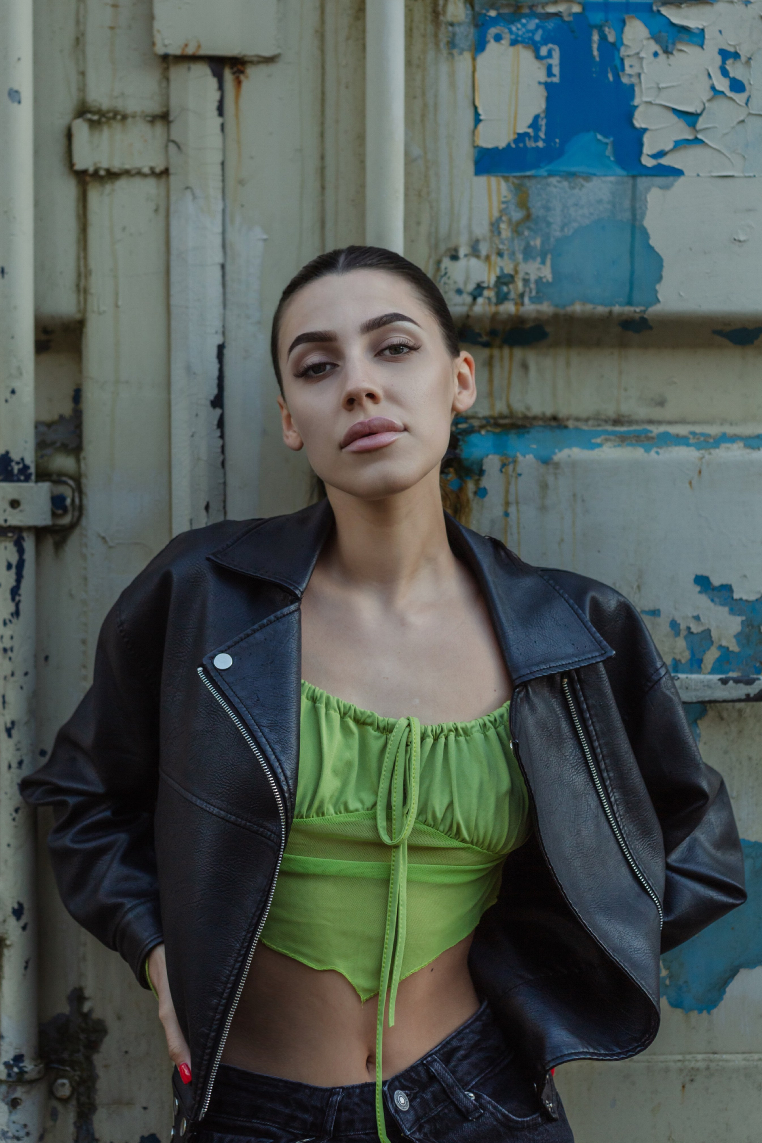 У контейнера