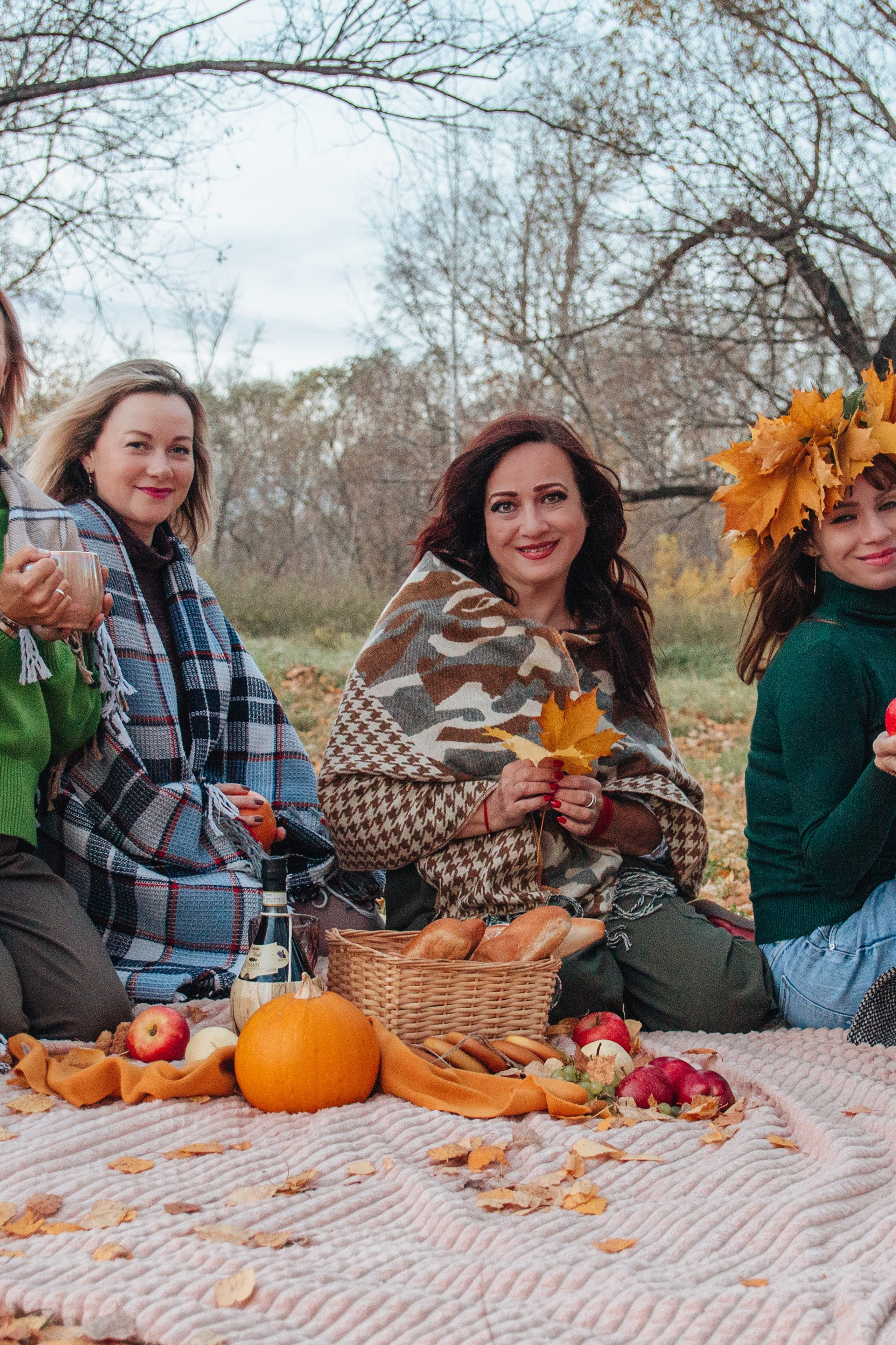 Про женщин — сообщество прекрасных дам, осенний фотосет.
